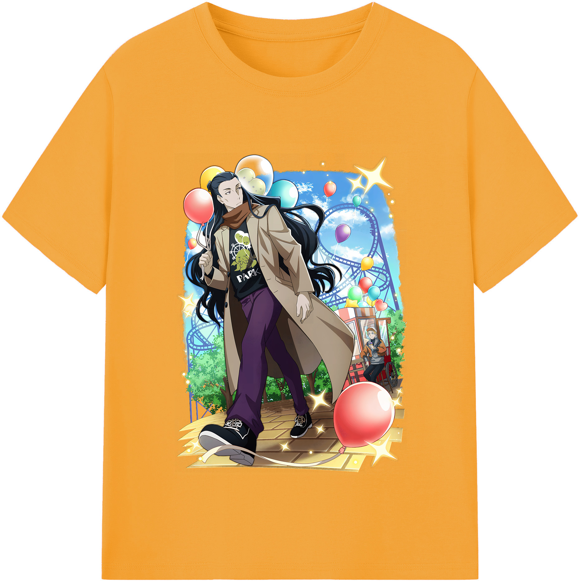 （画像用） 文豪ストレイドッグス Bungo Stray Dogs レディースカジュアルプリントTシャツ（綿100％）
