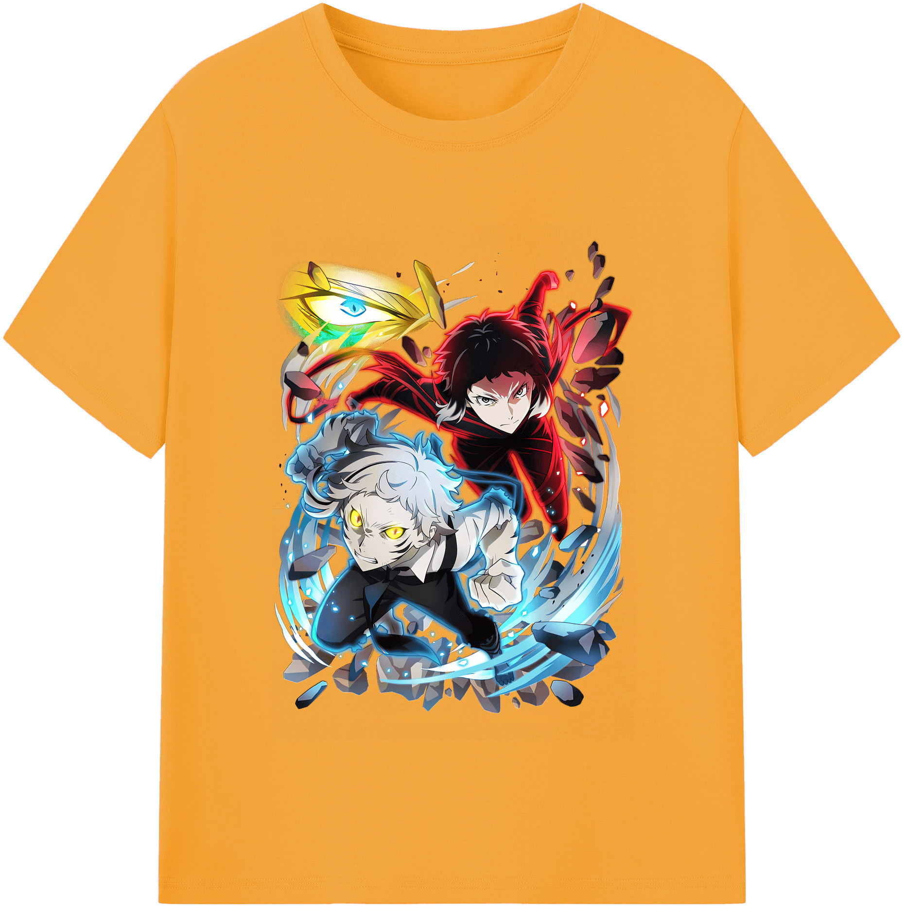 （画像用） 文豪ストレイドッグス Bungo Stray Dogs レディースカジュアルプリントTシャツ（綿100％）