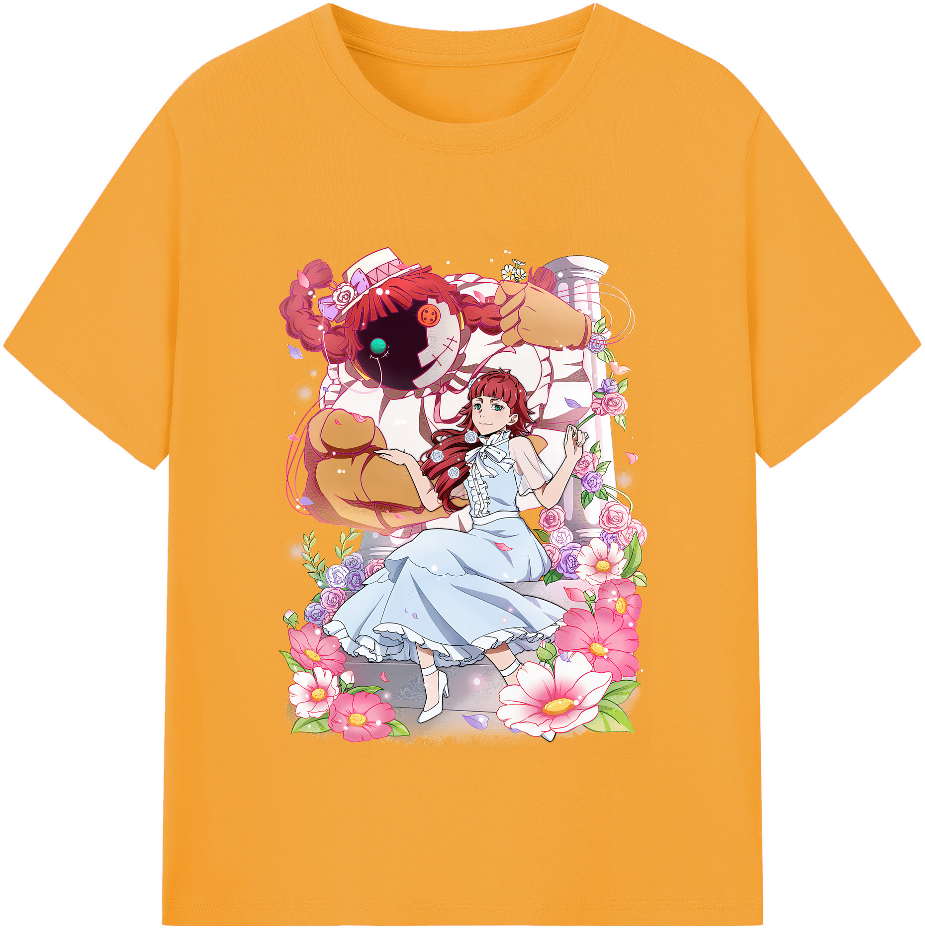 （画像用） 文豪ストレイドッグス Bungo Stray Dogs レディースカジュアルプリントTシャツ（綿100％）