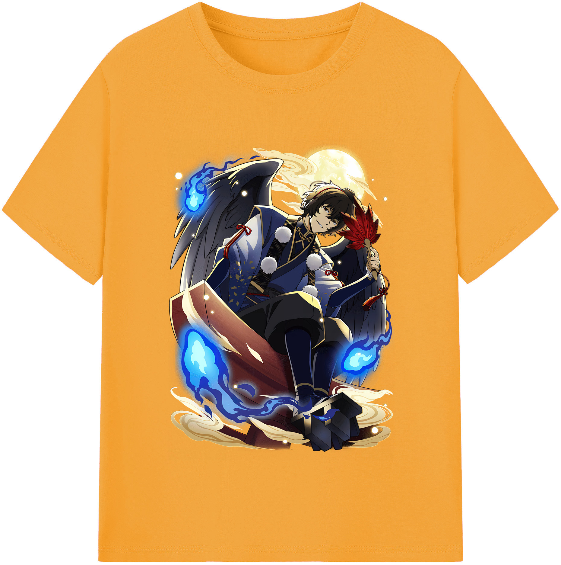 （画像用） 文豪ストレイドッグス Bungo Stray Dogs レディースカジュアルプリントTシャツ（綿100％）