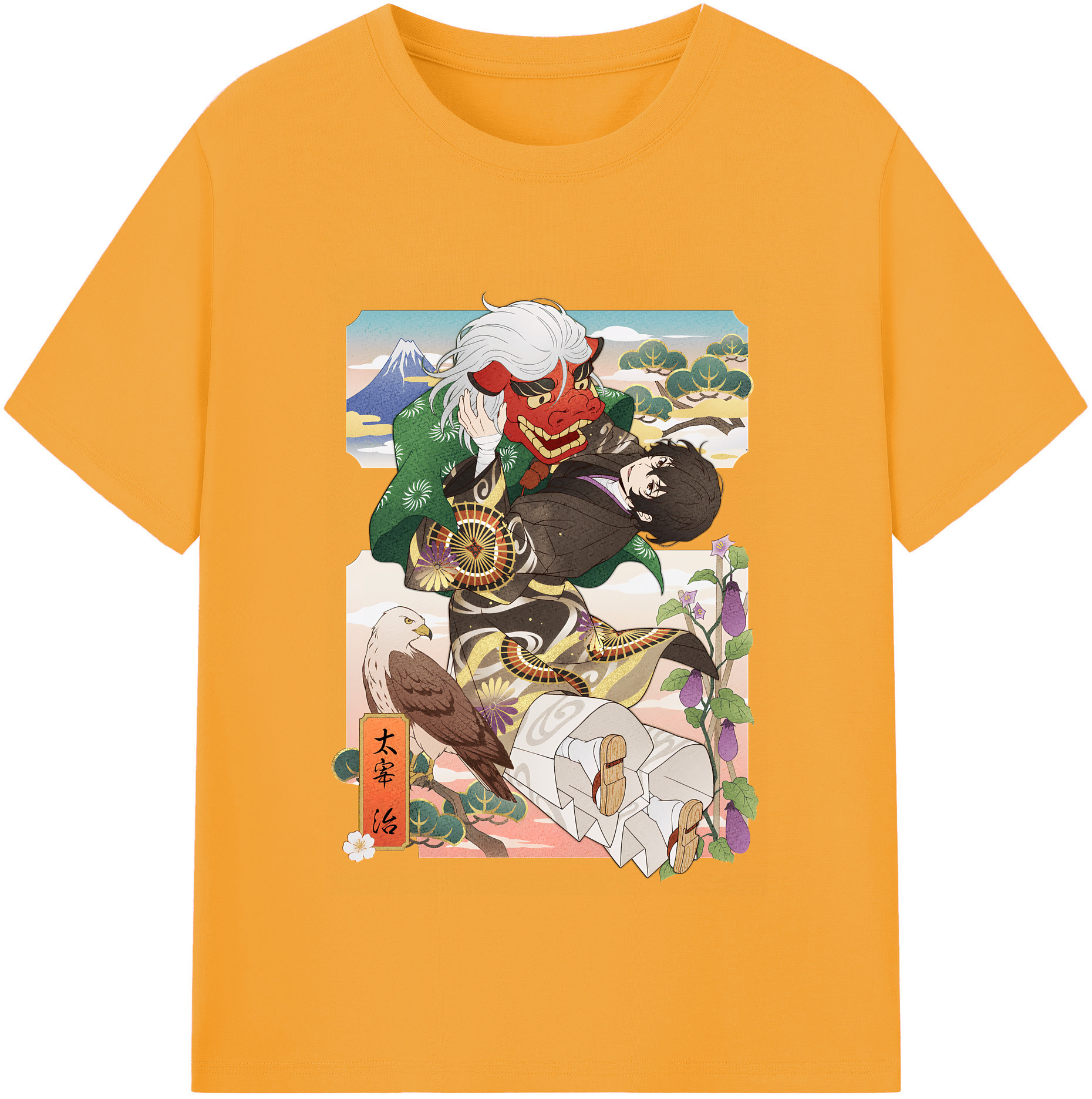（画像用） 文豪ストレイドッグス Bungo Stray Dogs レディースカジュアルプリントTシャツ（綿100％）