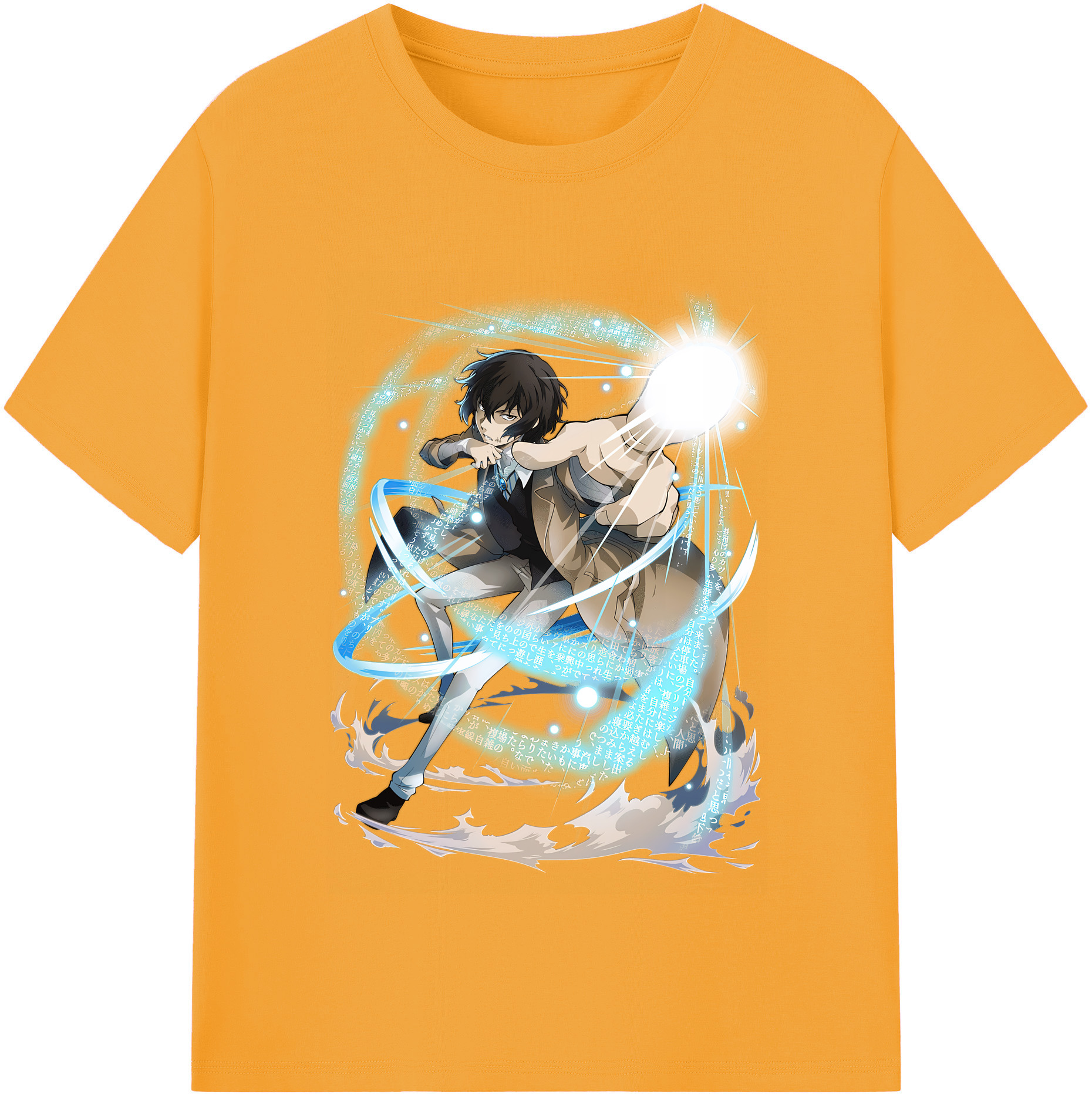（画像用） 文豪ストレイドッグス Bungo Stray Dogs レディースカジュアルプリントTシャツ（綿100％）