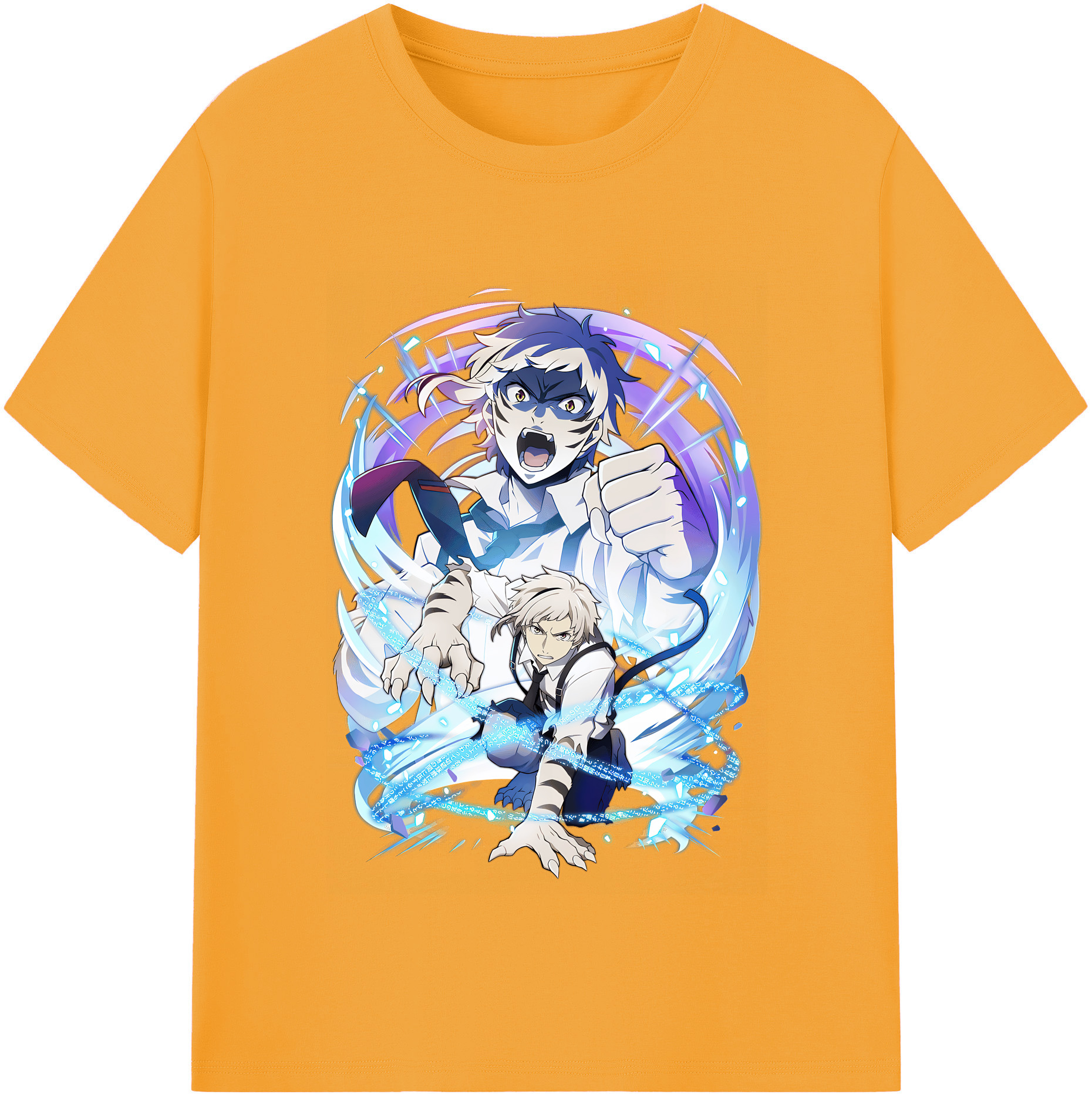 （画像用） 文豪ストレイドッグス Bungo Stray Dogs レディースカジュアルプリントTシャツ（綿100％）