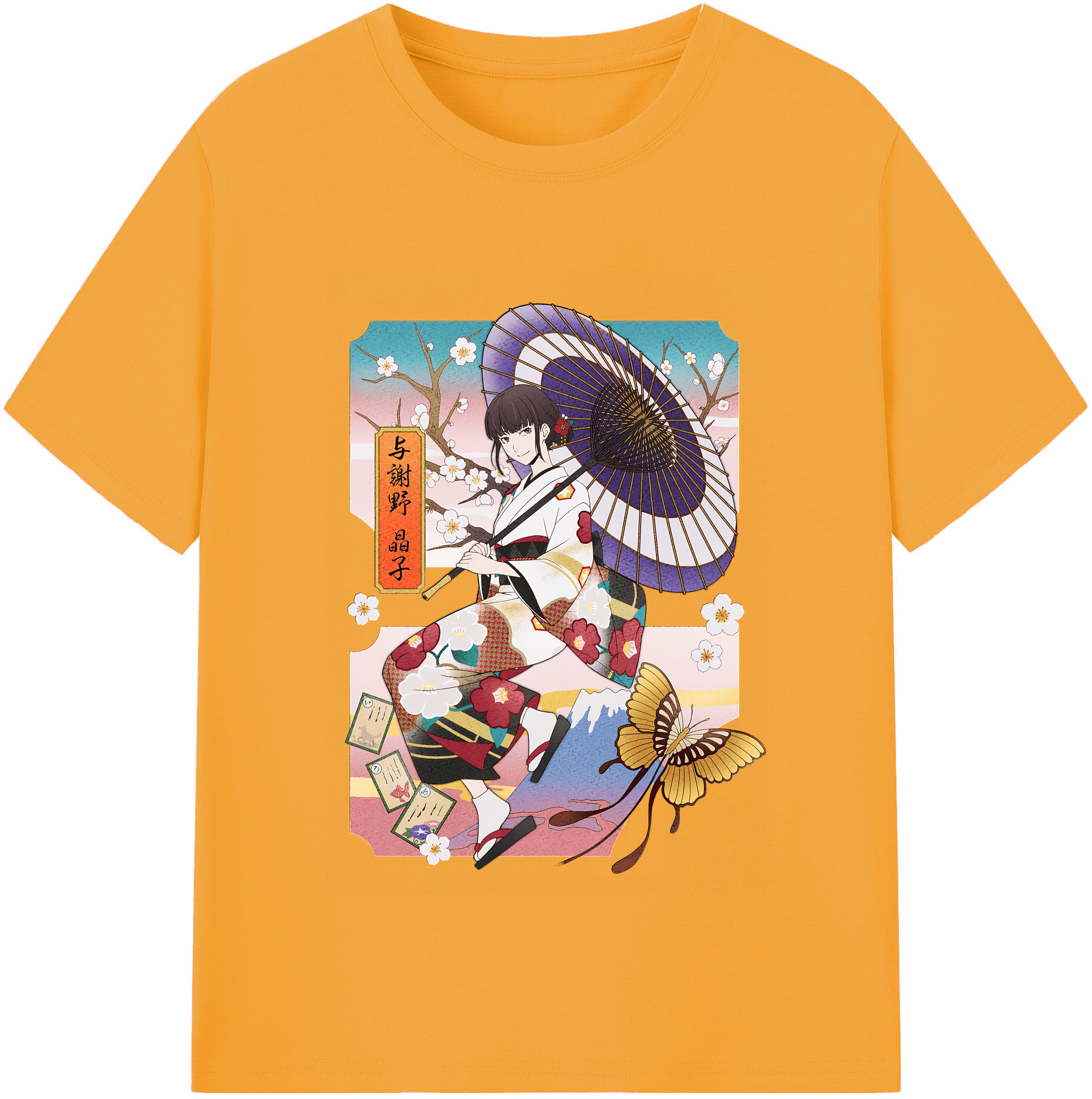 （画像用） 文豪ストレイドッグス Bungo Stray Dogs レディースカジュアルプリントTシャツ（綿100％）