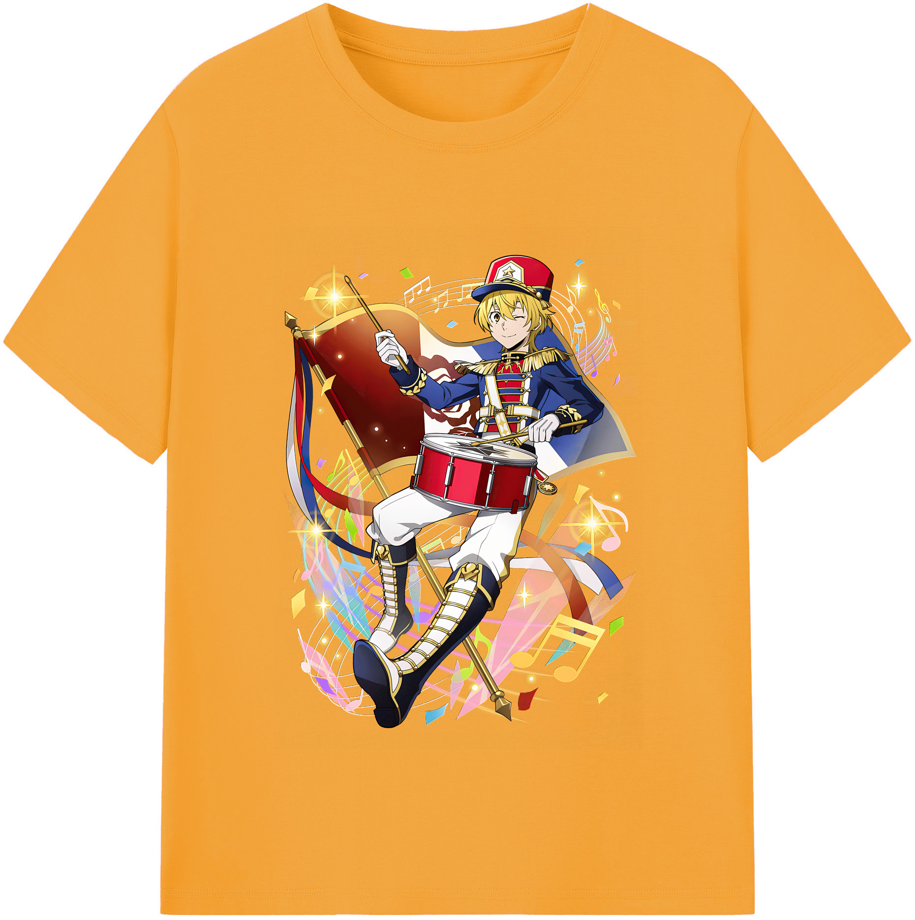 （画像用） 文豪ストレイドッグス Bungo Stray Dogs レディースカジュアルプリントTシャツ（綿100％）
