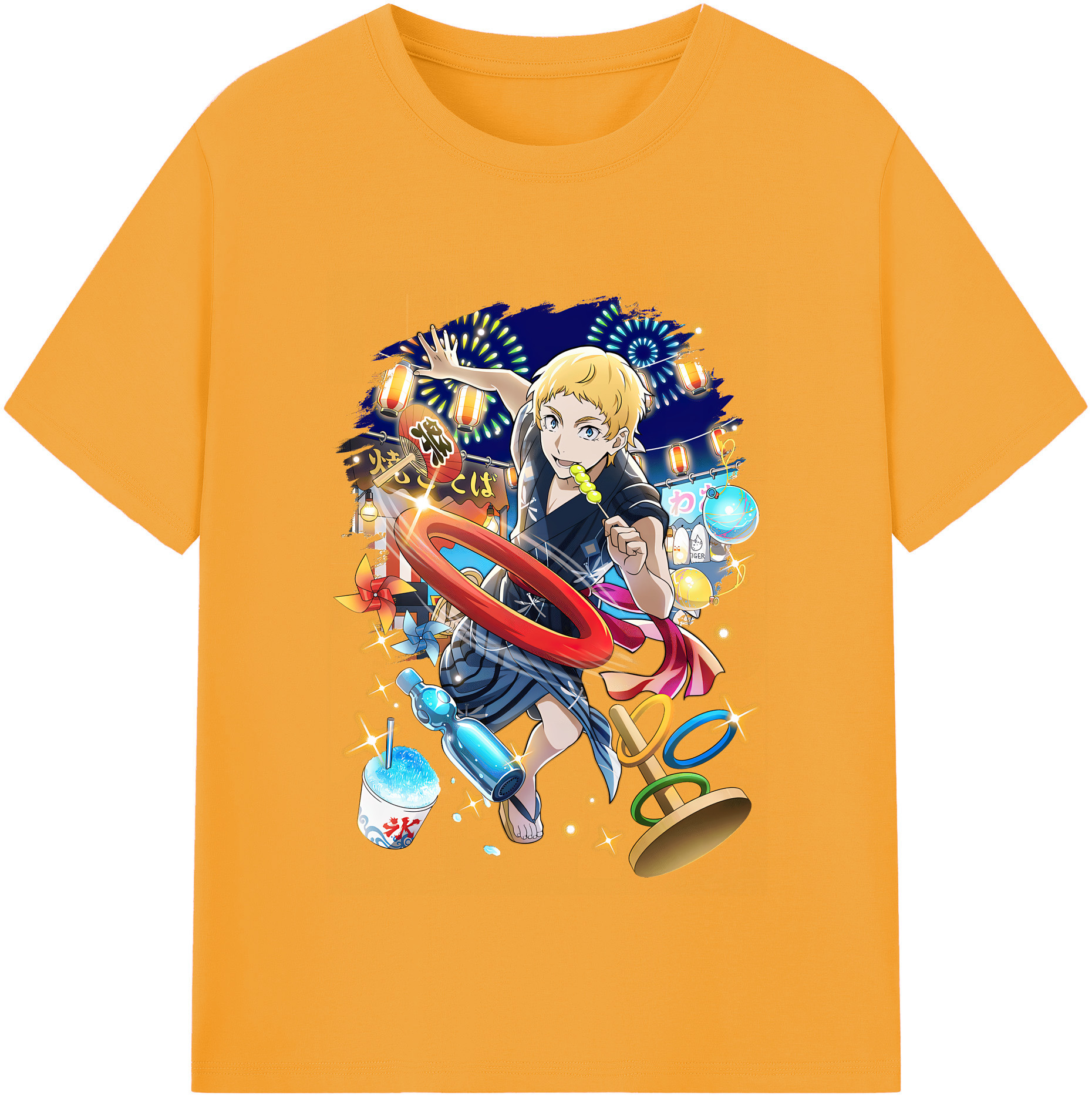 （画像用） 文豪ストレイドッグス Bungo Stray Dogs レディースカジュアルプリントTシャツ（綿100％）