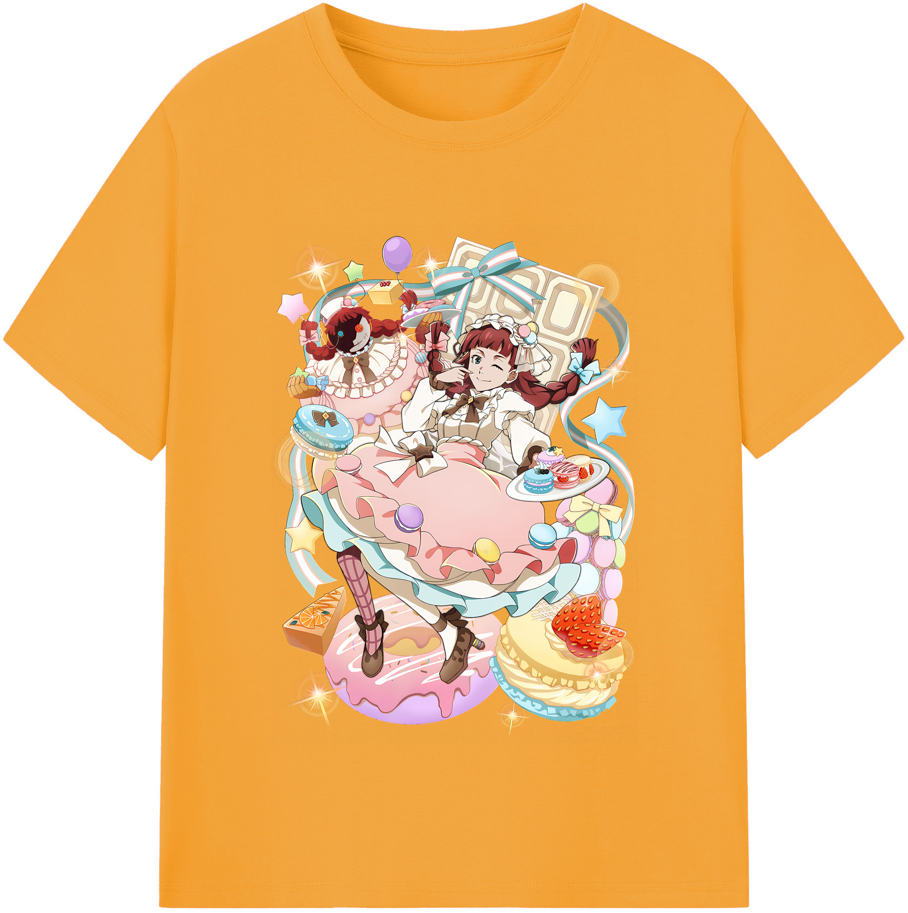 （画像用） 文豪ストレイドッグス Bungo Stray Dogs レディースカジュアルプリントTシャツ（綿100％）