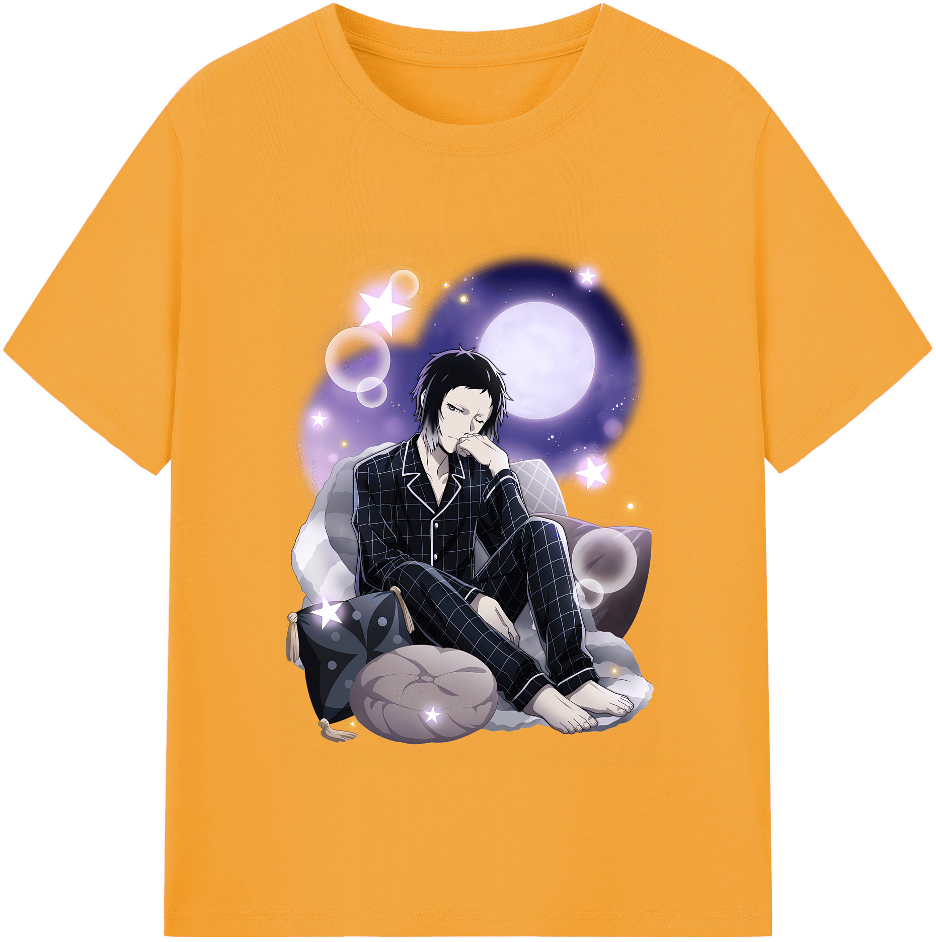 （画像用） 文豪ストレイドッグス Bungo Stray Dogs レディースカジュアルプリントTシャツ（綿100％）