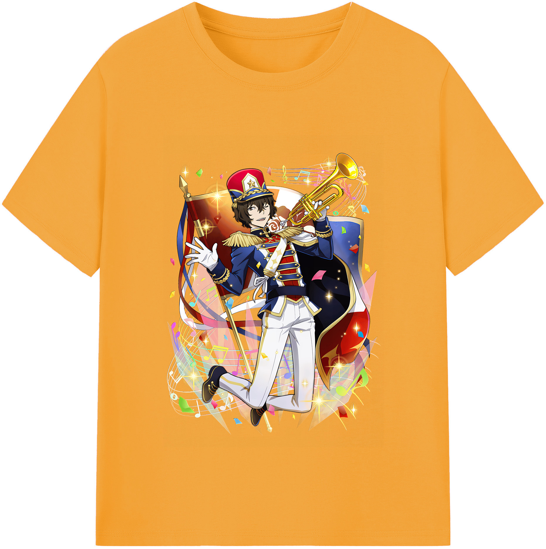 （画像用） 文豪ストレイドッグス Bungo Stray Dogs レディースカジュアルプリントTシャツ（綿100％）