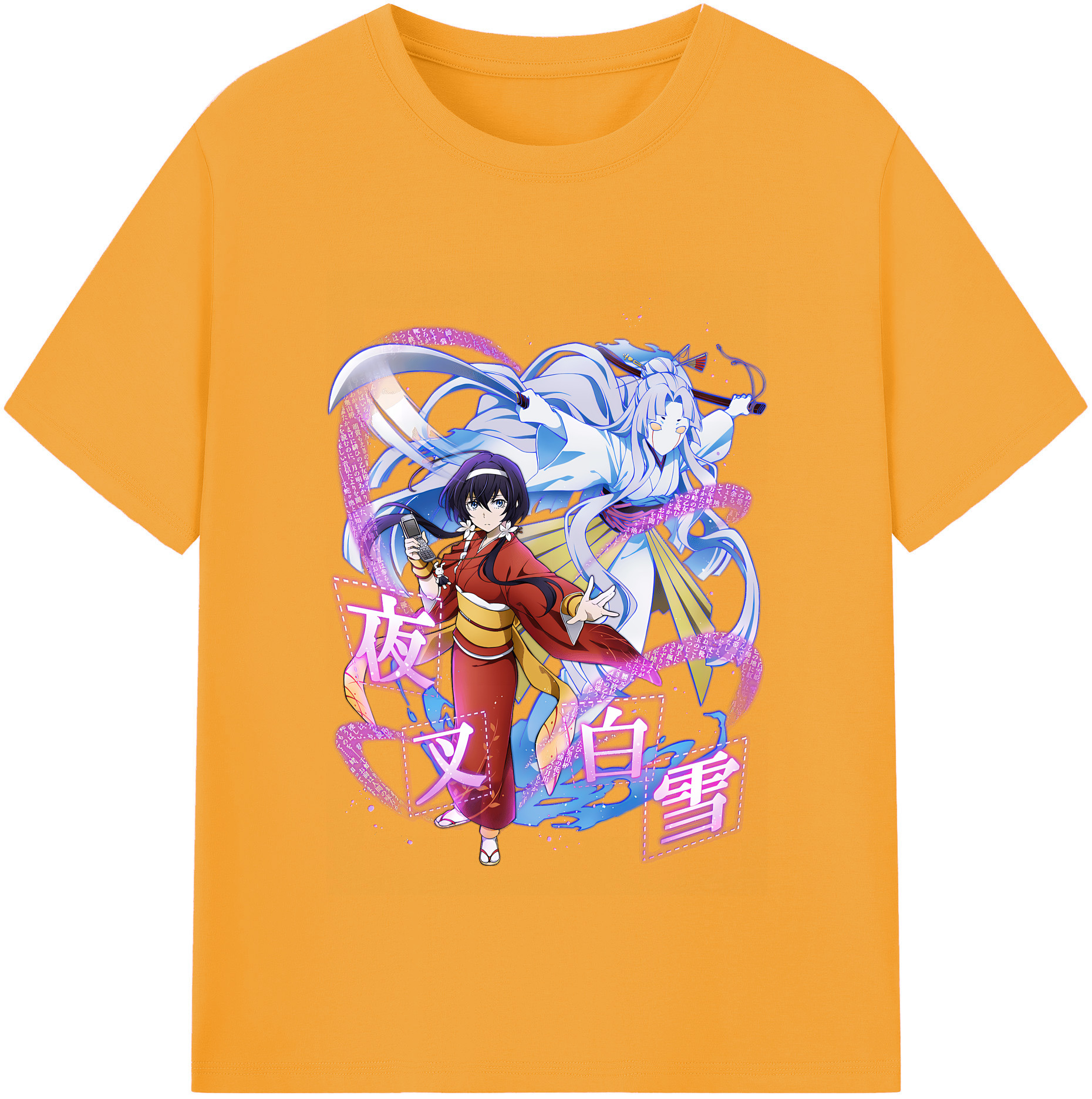 （画像用） 文豪ストレイドッグス Bungo Stray Dogs レディースカジュアルプリントTシャツ（綿100％）