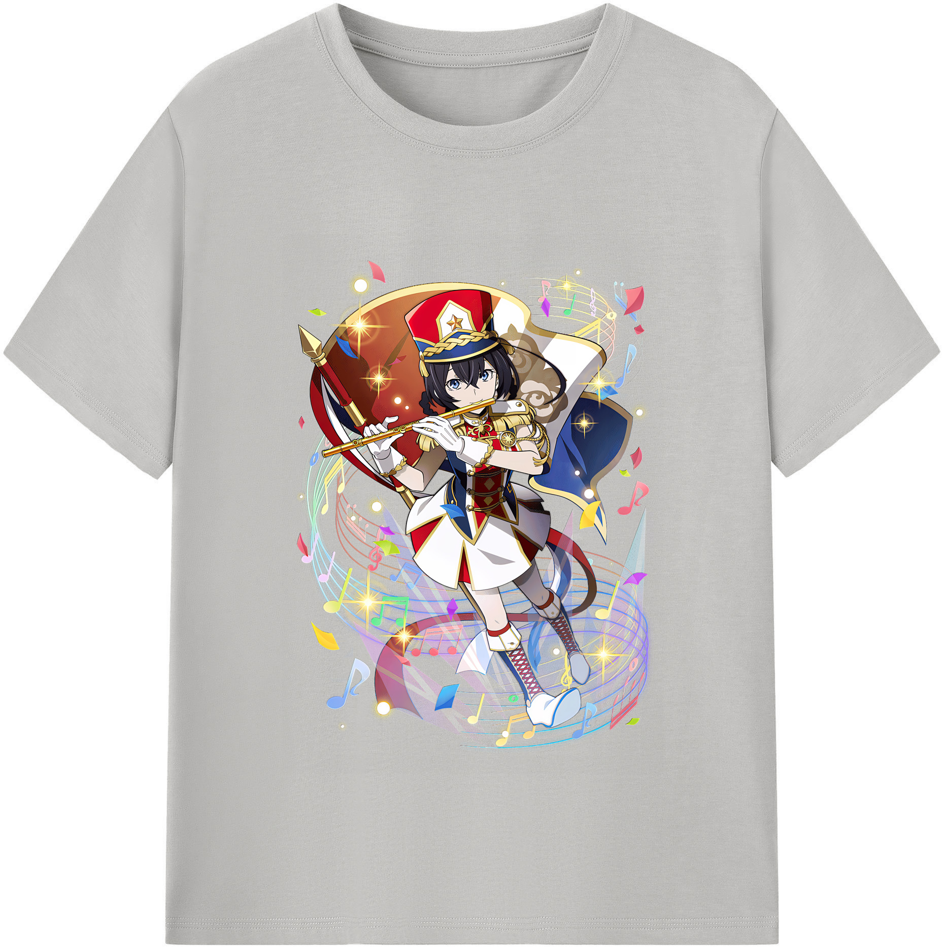 （画像用） 文豪ストレイドッグス Bungo Stray Dogs レディースカジュアルプリントTシャツ（綿100％）