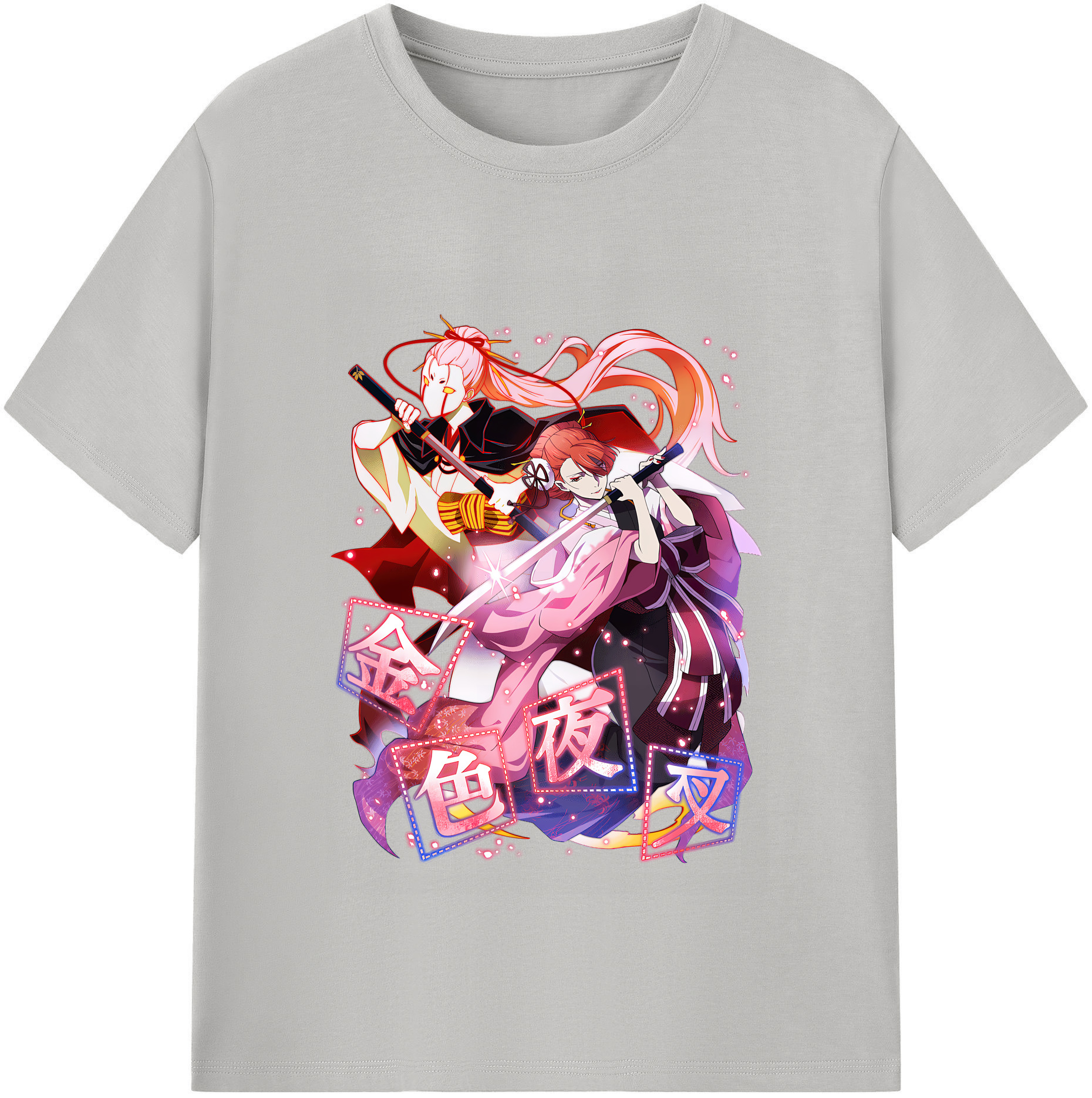 （画像用） 文豪ストレイドッグス Bungo Stray Dogs レディースカジュアルプリントTシャツ（綿100％）