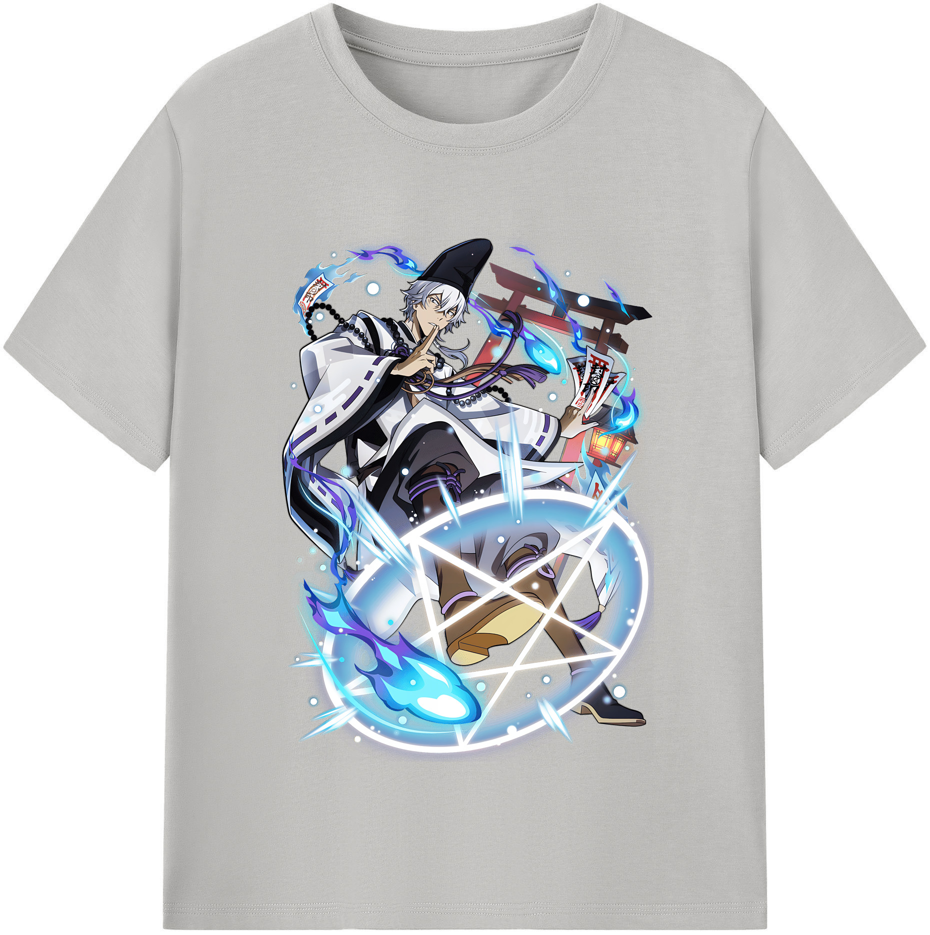 （画像用） 文豪ストレイドッグス Bungo Stray Dogs レディースカジュアルプリントTシャツ（綿100％）