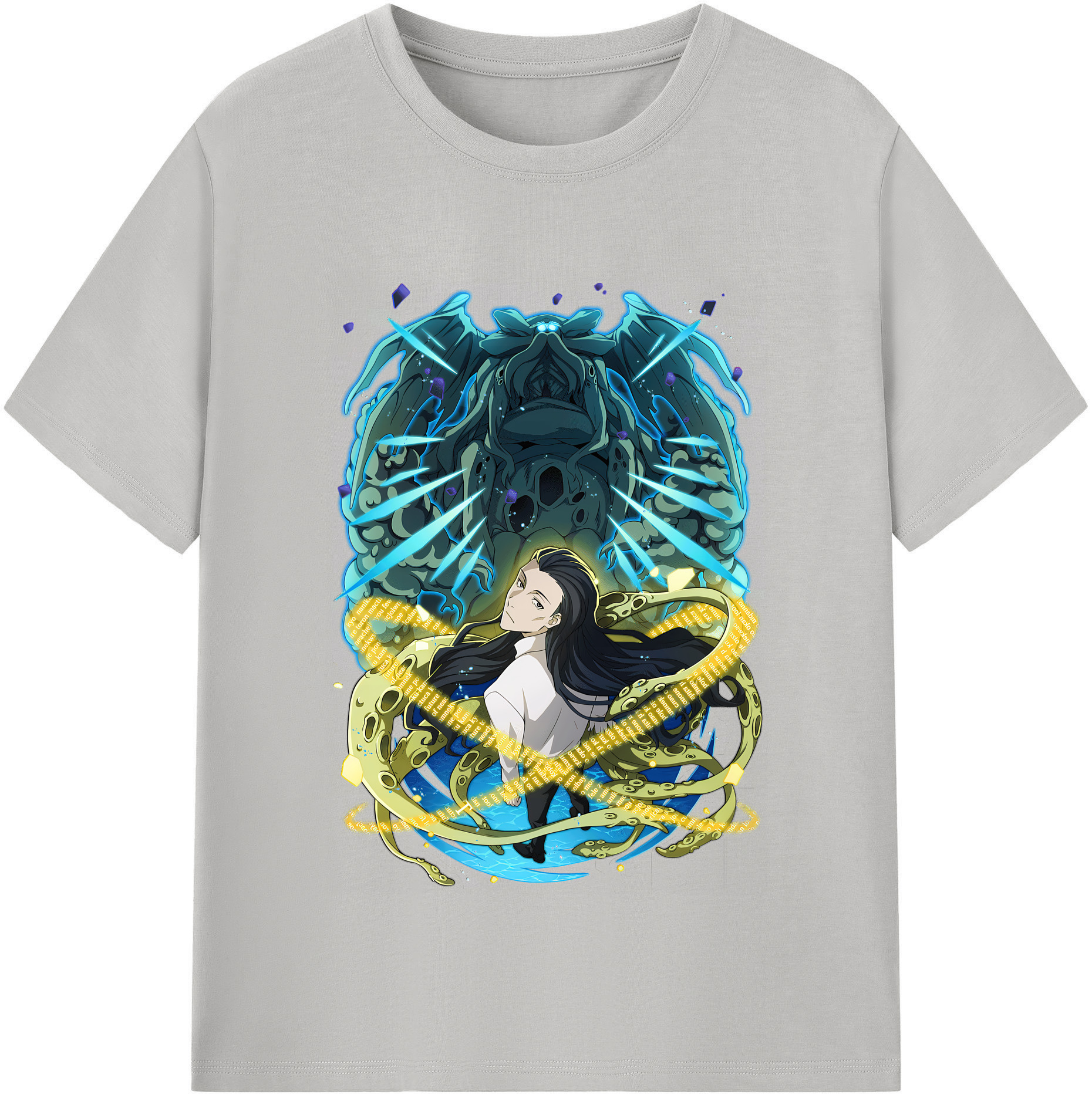 （画像用） 文豪ストレイドッグス Bungo Stray Dogs レディースカジュアルプリントTシャツ（綿100％）
