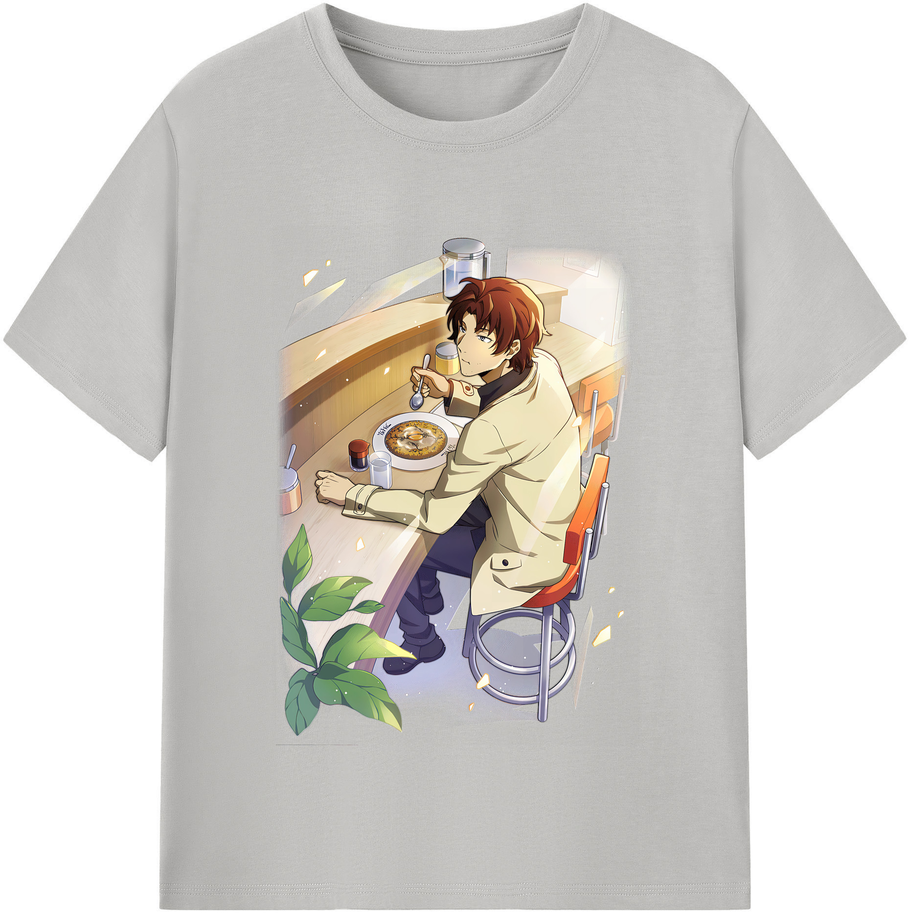 （画像用） 文豪ストレイドッグス Bungo Stray Dogs レディースカジュアルプリントTシャツ（綿100％）