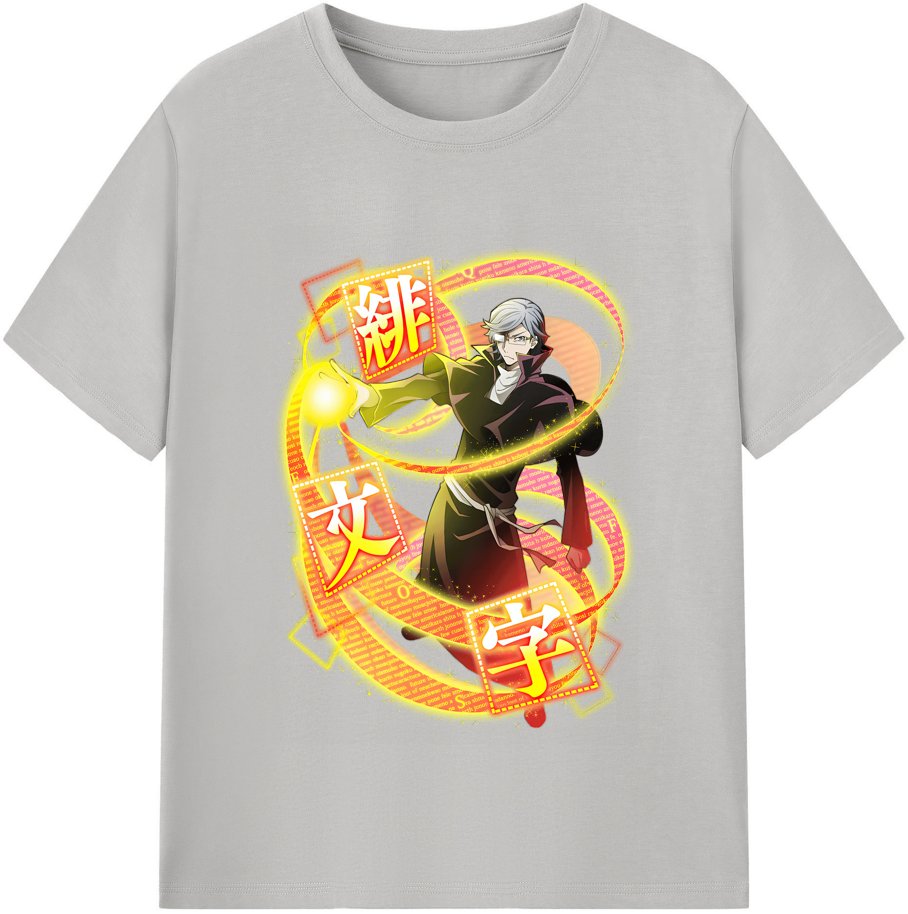 （画像用） 文豪ストレイドッグス Bungo Stray Dogs レディースカジュアルプリントTシャツ（綿100％）