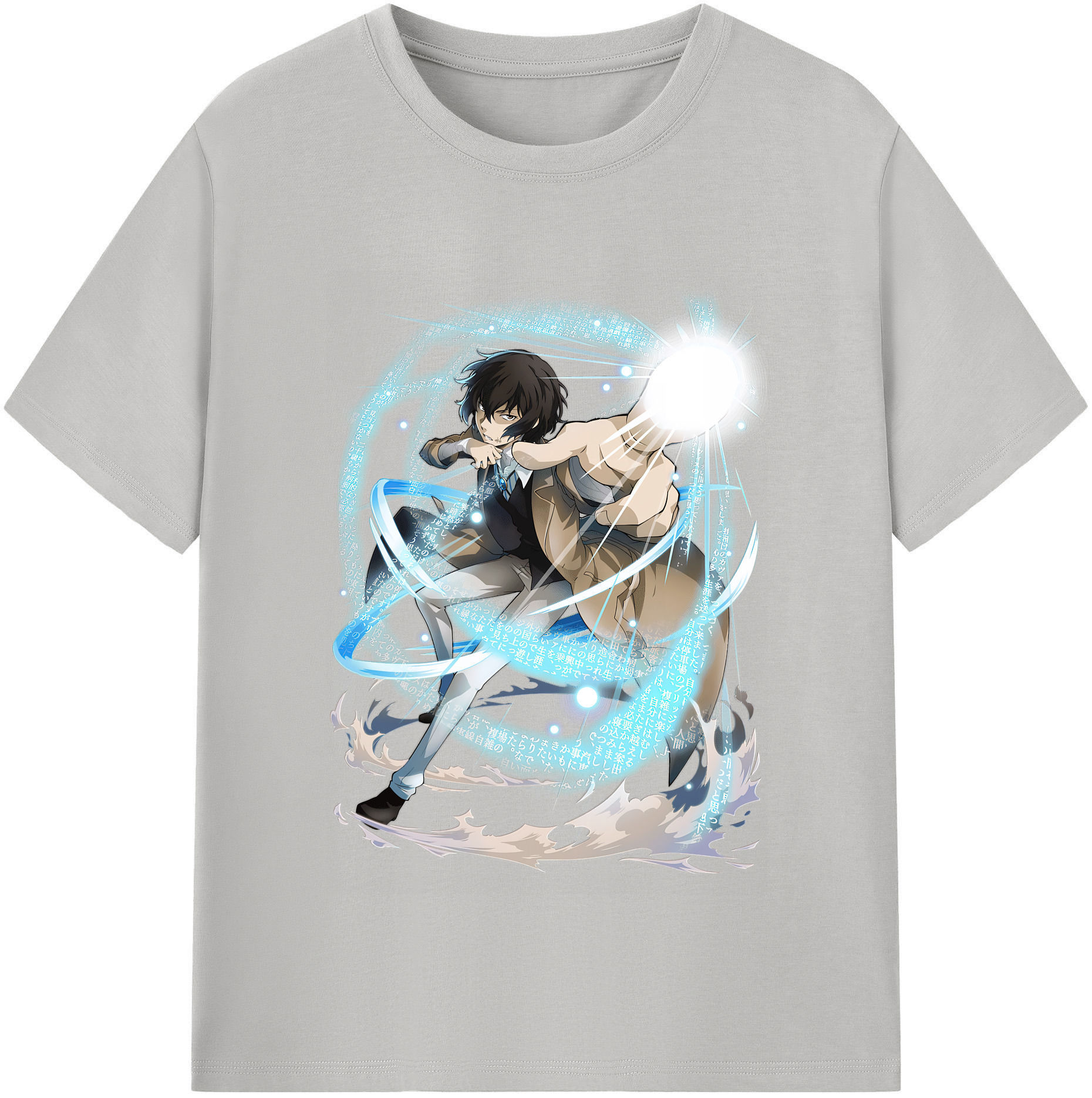 （画像用） 文豪ストレイドッグス Bungo Stray Dogs レディースカジュアルプリントTシャツ（綿100％）