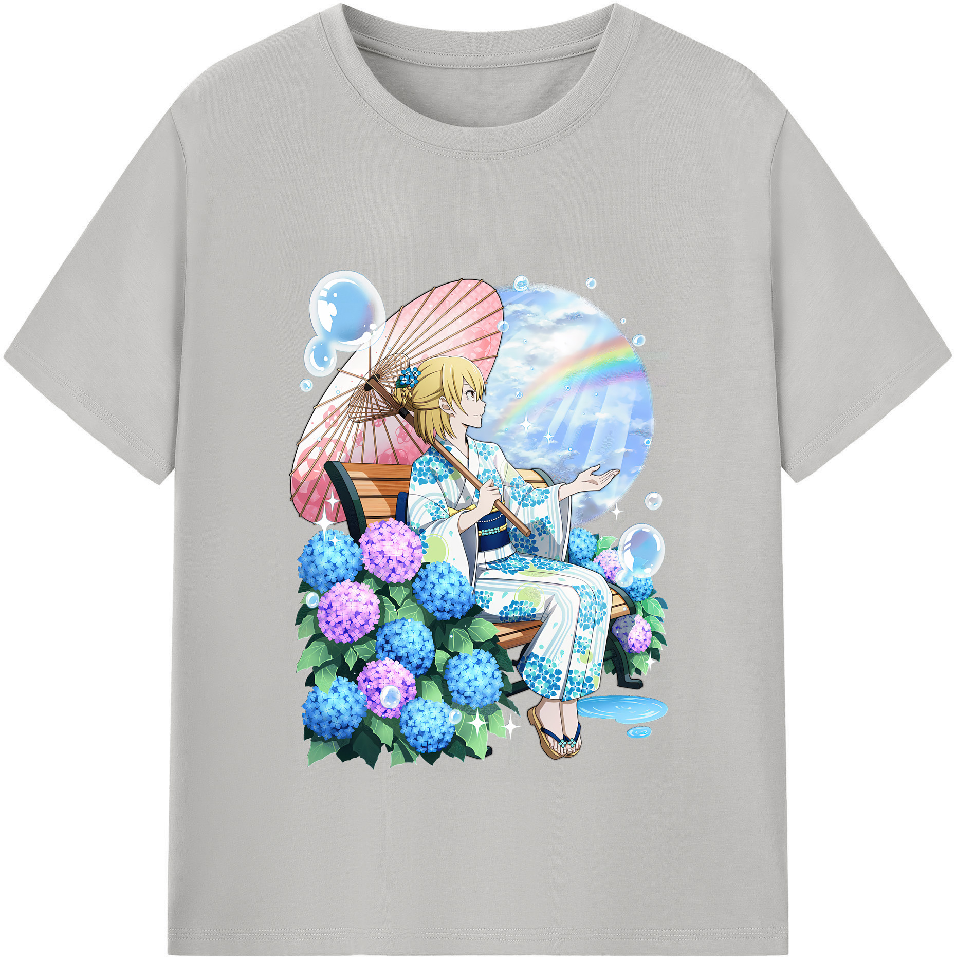 （画像用） 文豪ストレイドッグス Bungo Stray Dogs レディースカジュアルプリントTシャツ（綿100％）
