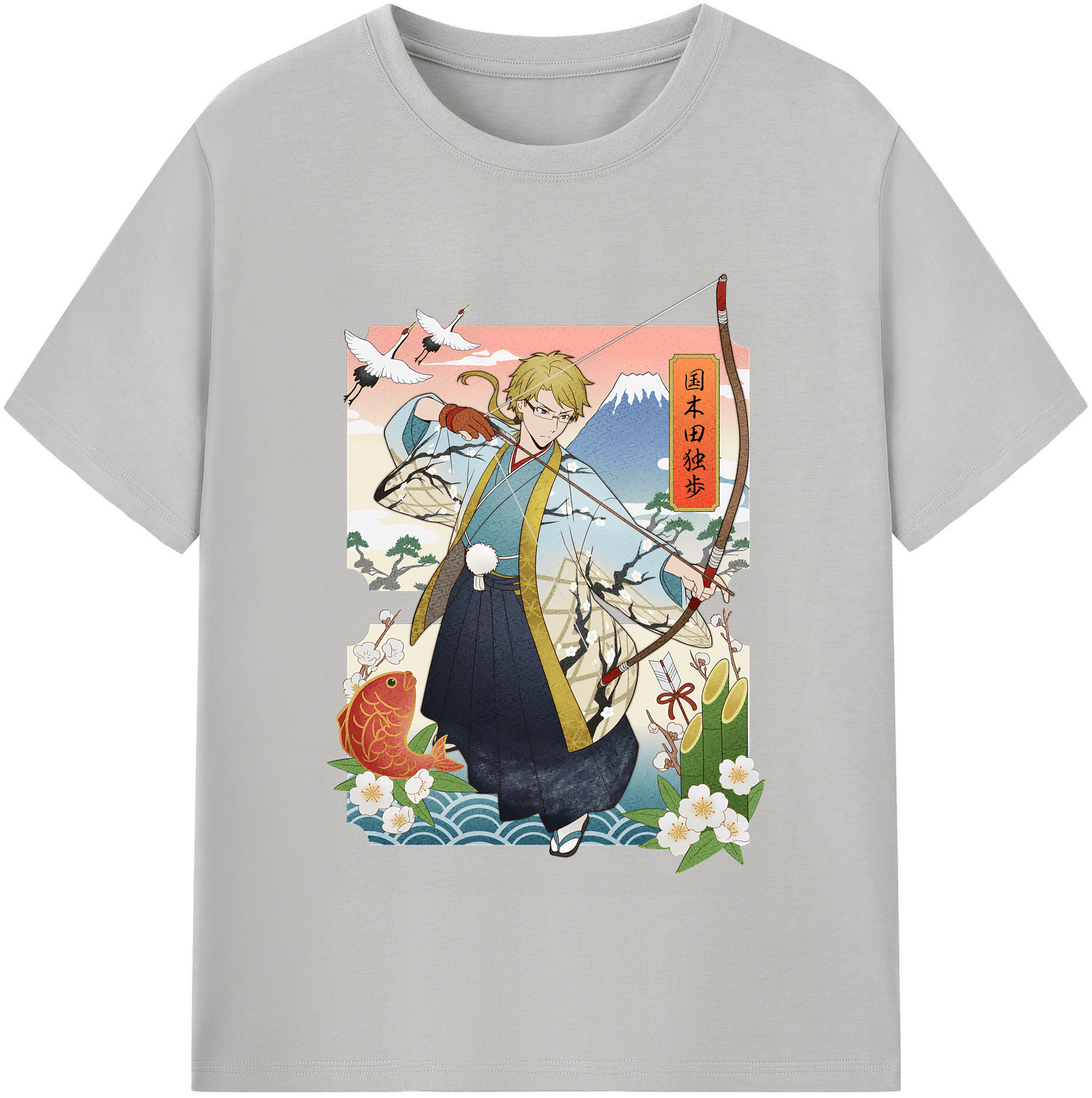 （画像用） 文豪ストレイドッグス Bungo Stray Dogs レディースカジュアルプリントTシャツ（綿100％）