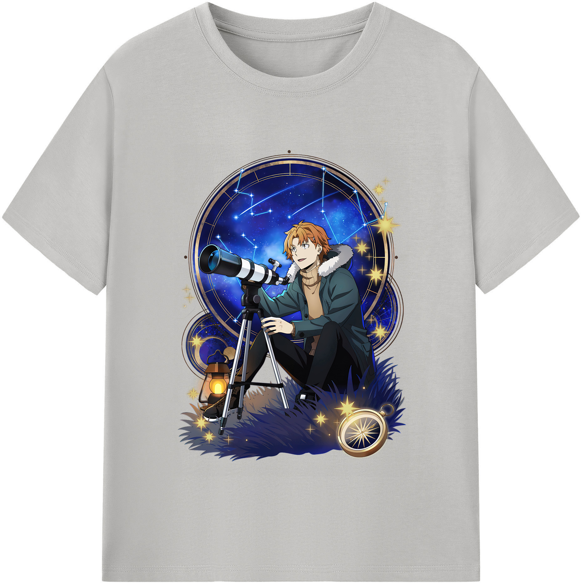 （画像用） 文豪ストレイドッグス Bungo Stray Dogs レディースカジュアルプリントTシャツ（綿100％）