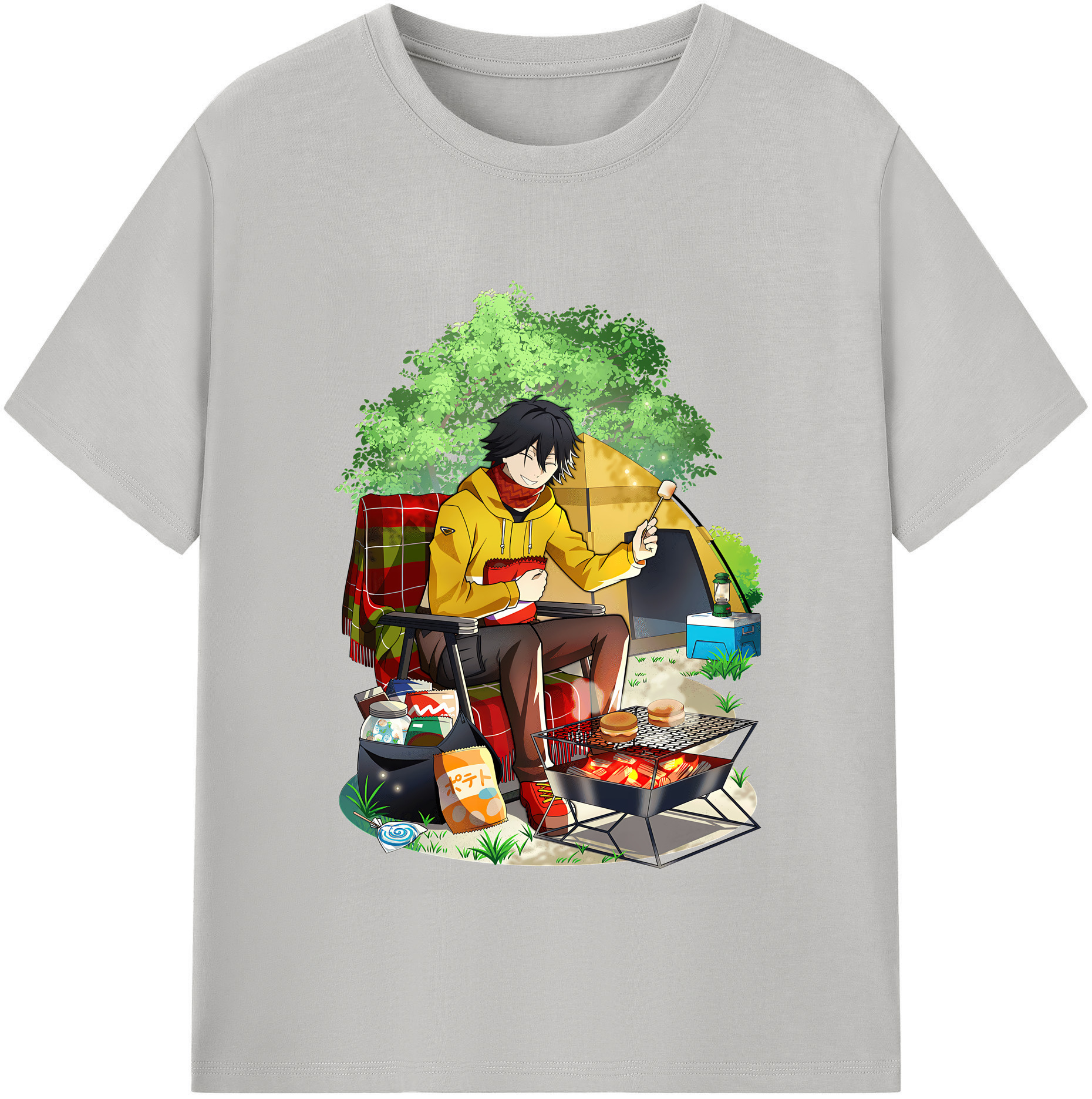 （画像用） 文豪ストレイドッグス Bungo Stray Dogs レディースカジュアルプリントTシャツ（綿100％）