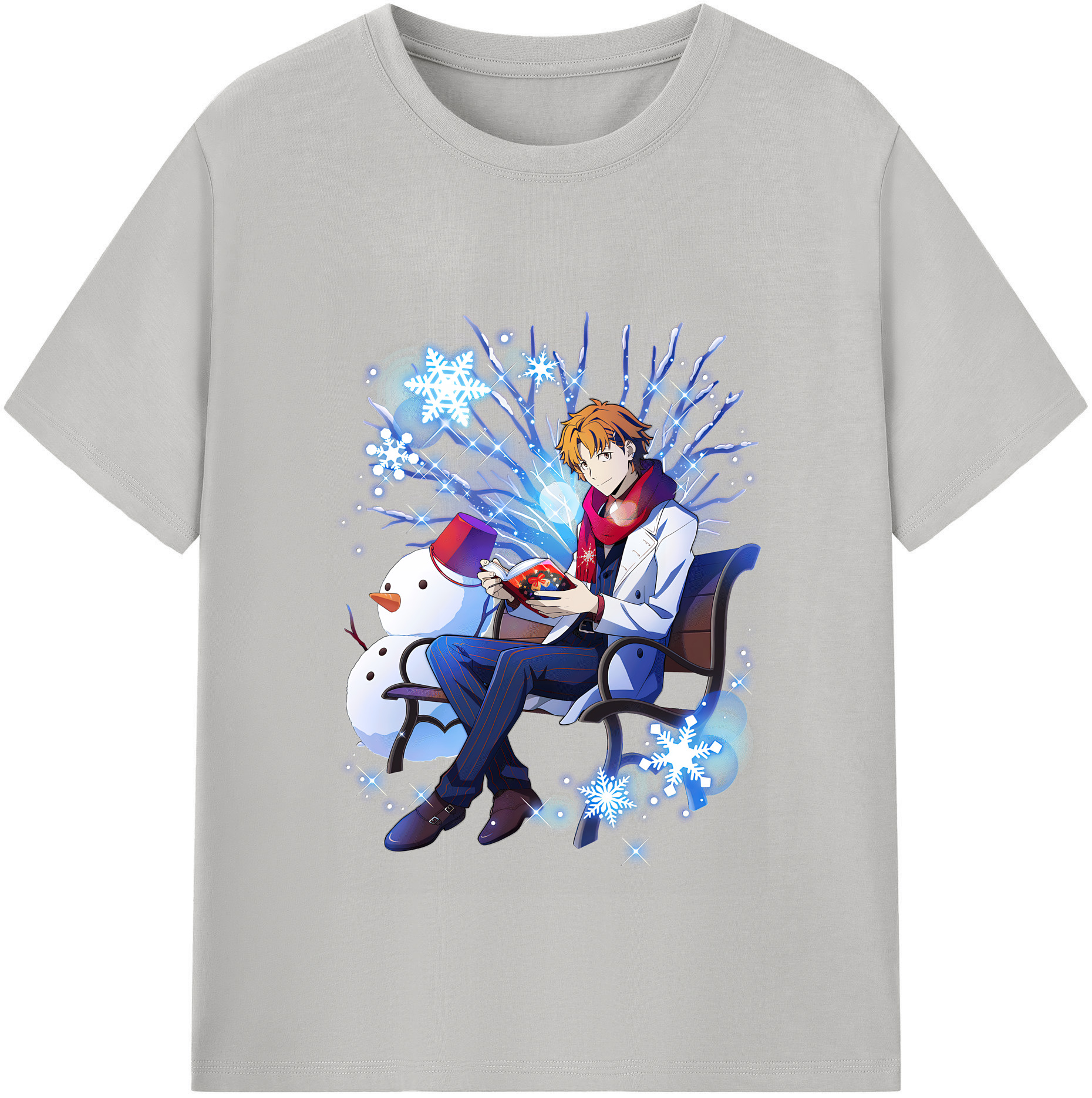 （画像用） 文豪ストレイドッグス Bungo Stray Dogs レディースカジュアルプリントTシャツ（綿100％）