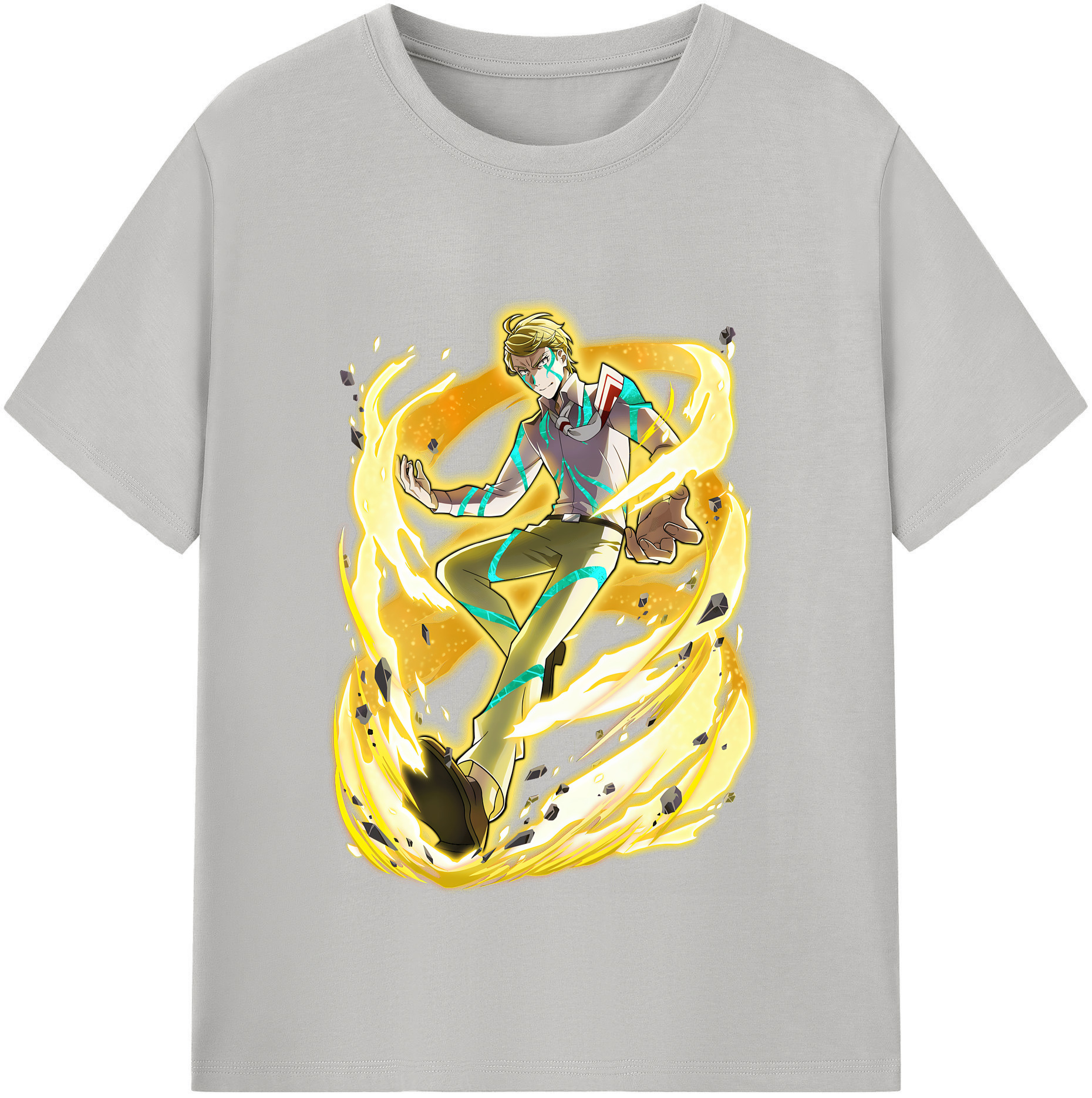 （画像用） 文豪ストレイドッグス Bungo Stray Dogs レディースカジュアルプリントTシャツ（綿100％）