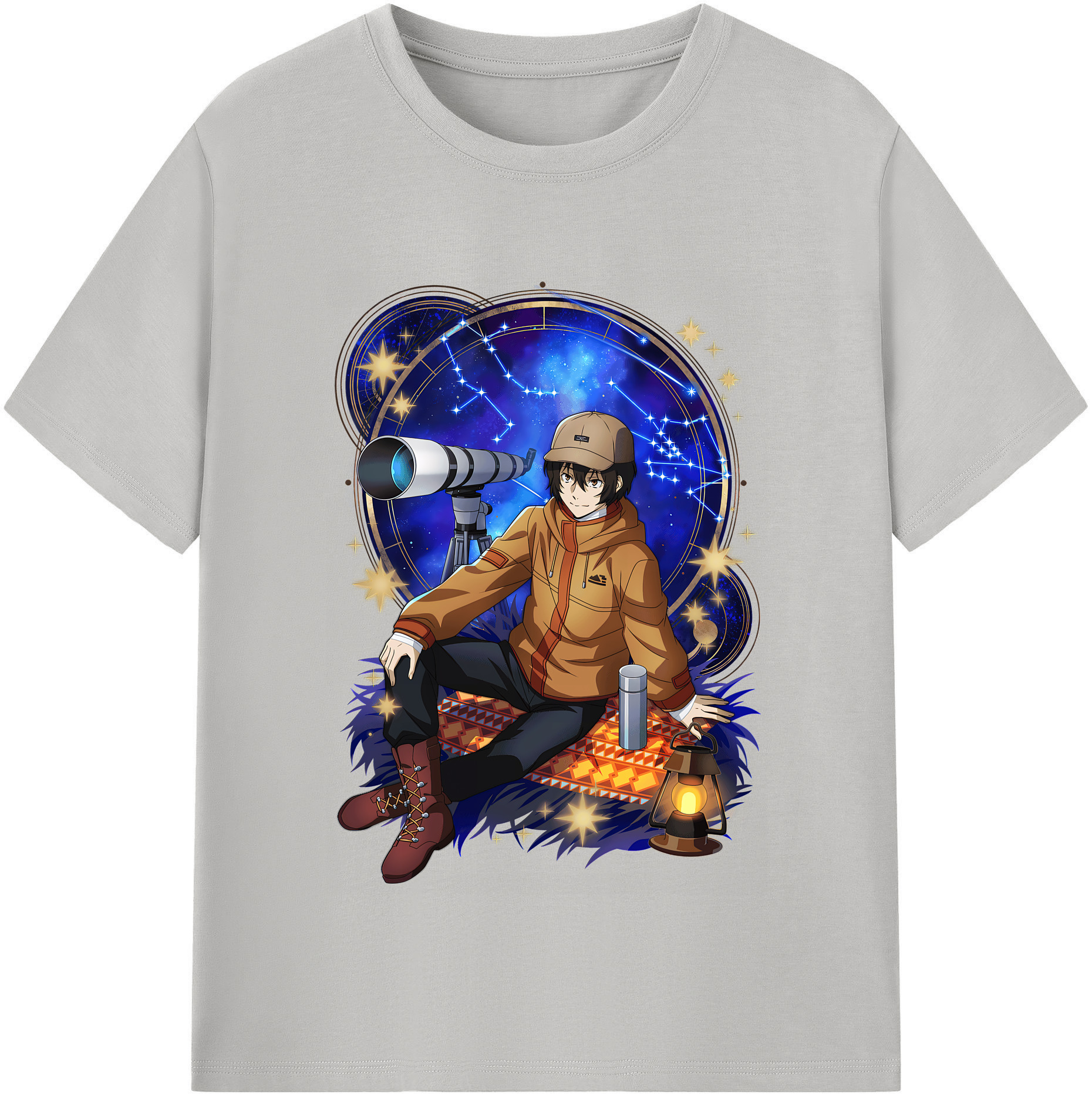 （画像用） 文豪ストレイドッグス Bungo Stray Dogs レディースカジュアルプリントTシャツ（綿100％）