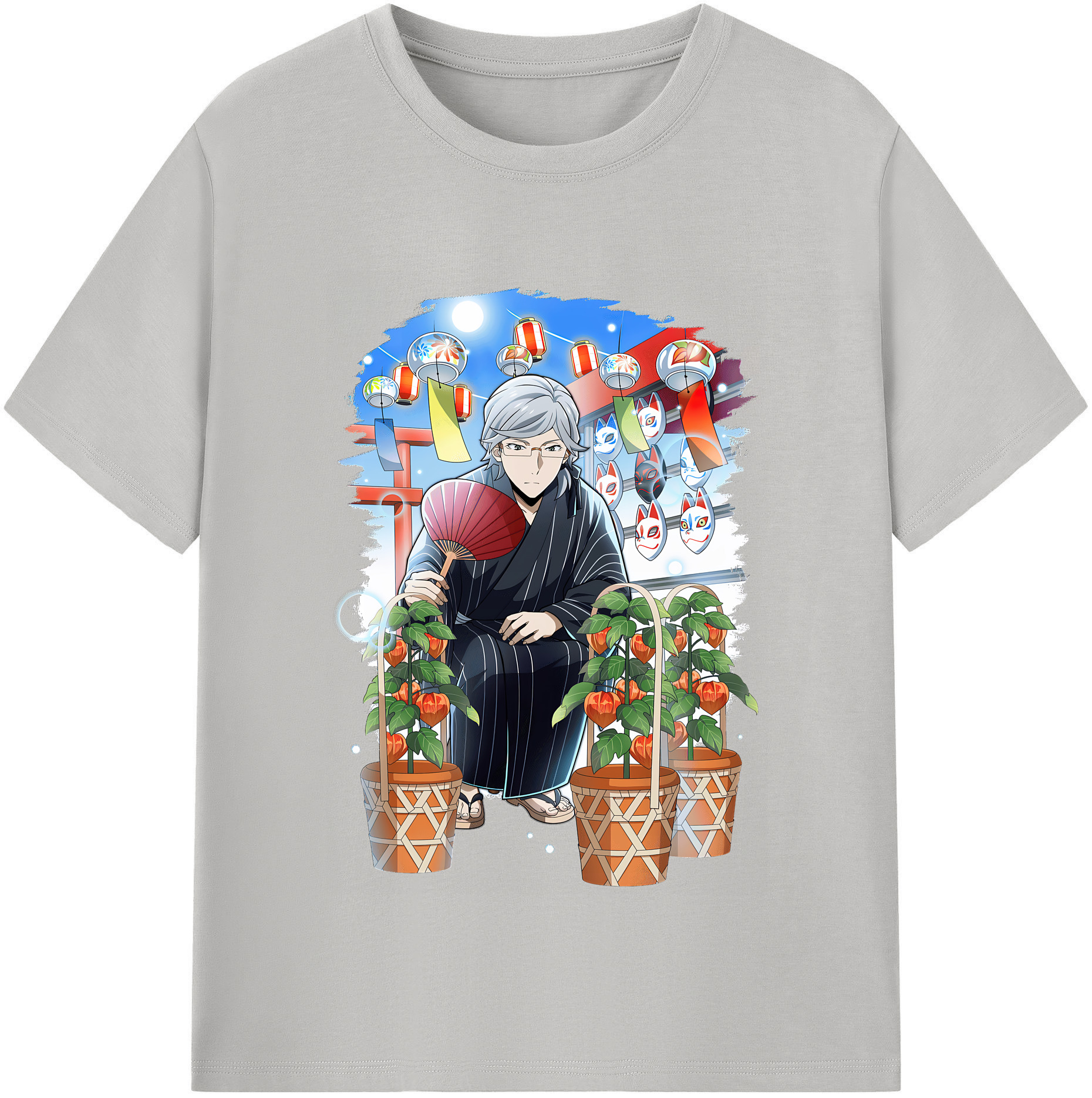 （画像用） 文豪ストレイドッグス Bungo Stray Dogs レディースカジュアルプリントTシャツ（綿100％）