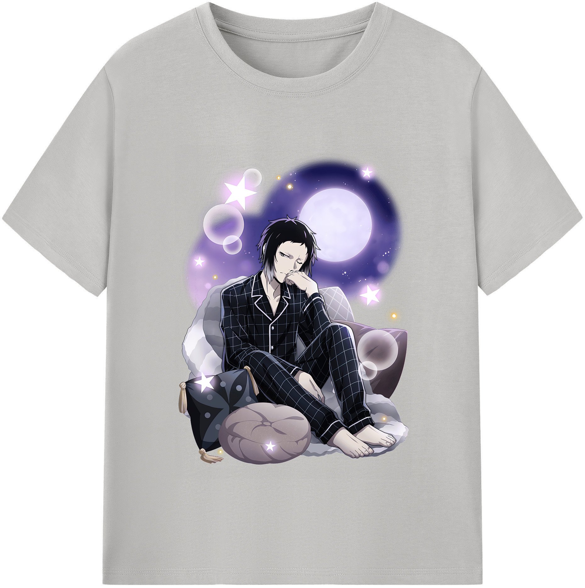 （画像用） 文豪ストレイドッグス Bungo Stray Dogs レディースカジュアルプリントTシャツ（綿100％）