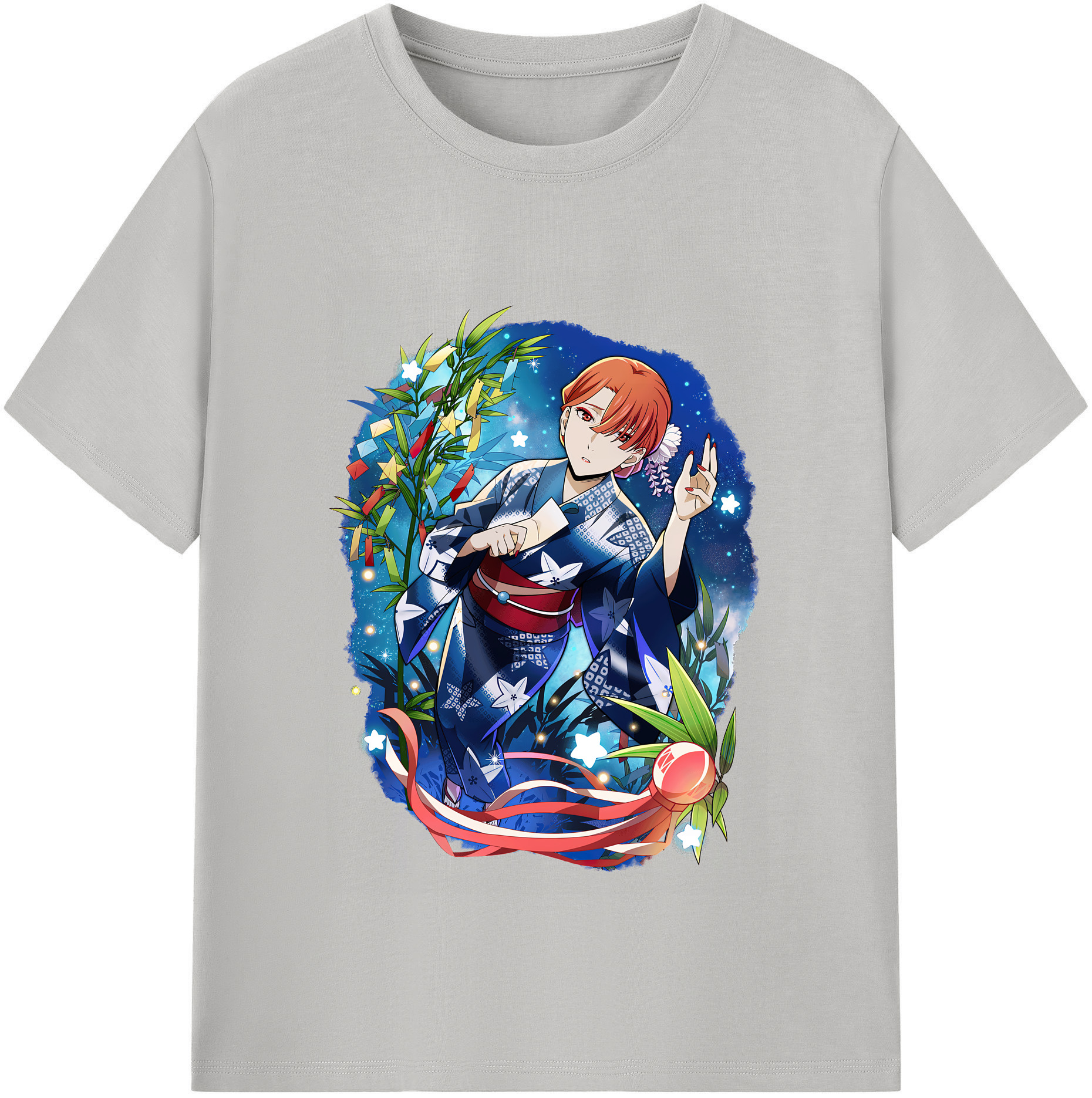 （画像用） 文豪ストレイドッグス Bungo Stray Dogs レディースカジュアルプリントTシャツ（綿100％）