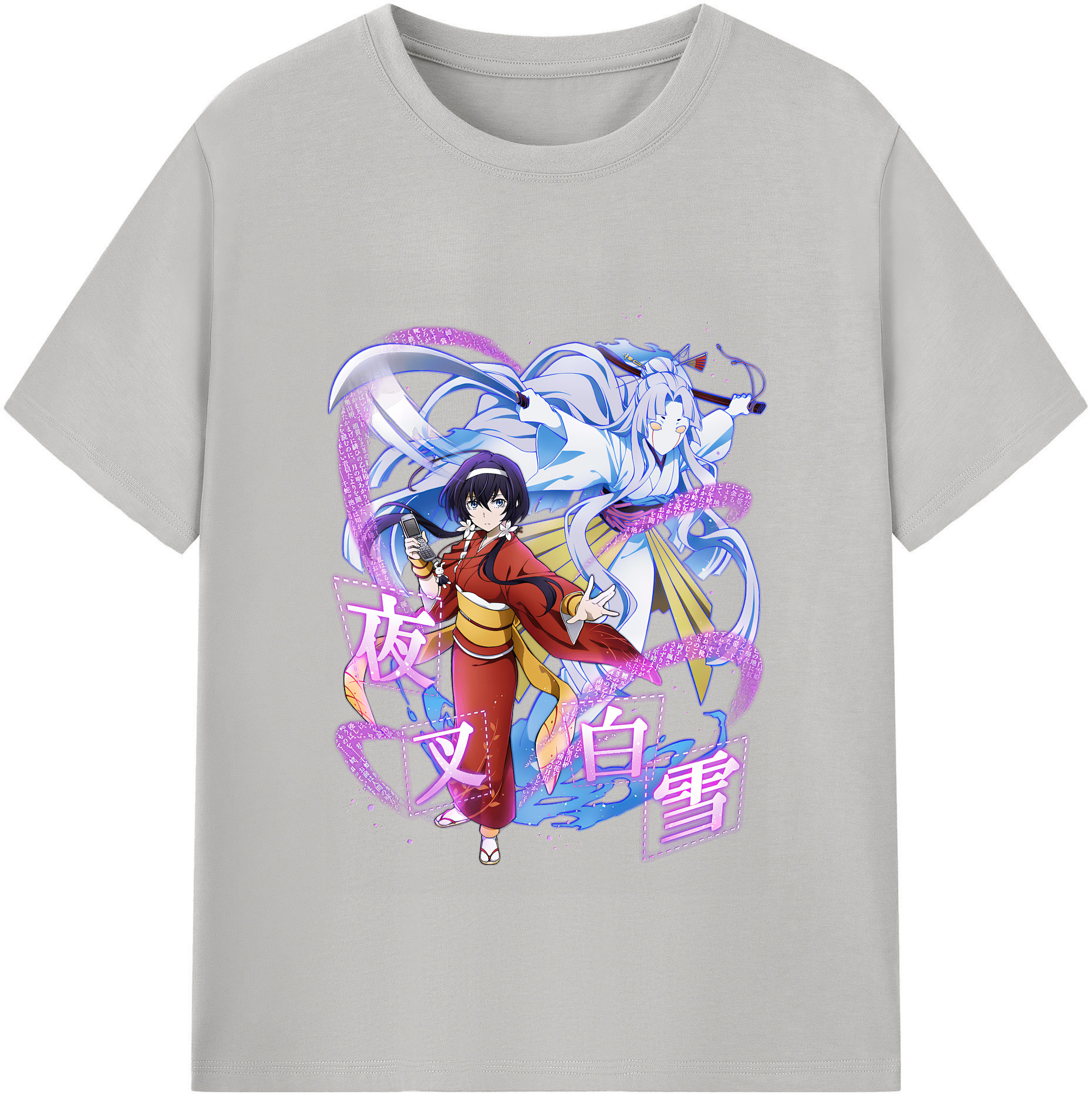 （画像用） 文豪ストレイドッグス Bungo Stray Dogs レディースカジュアルプリントTシャツ（綿100％）