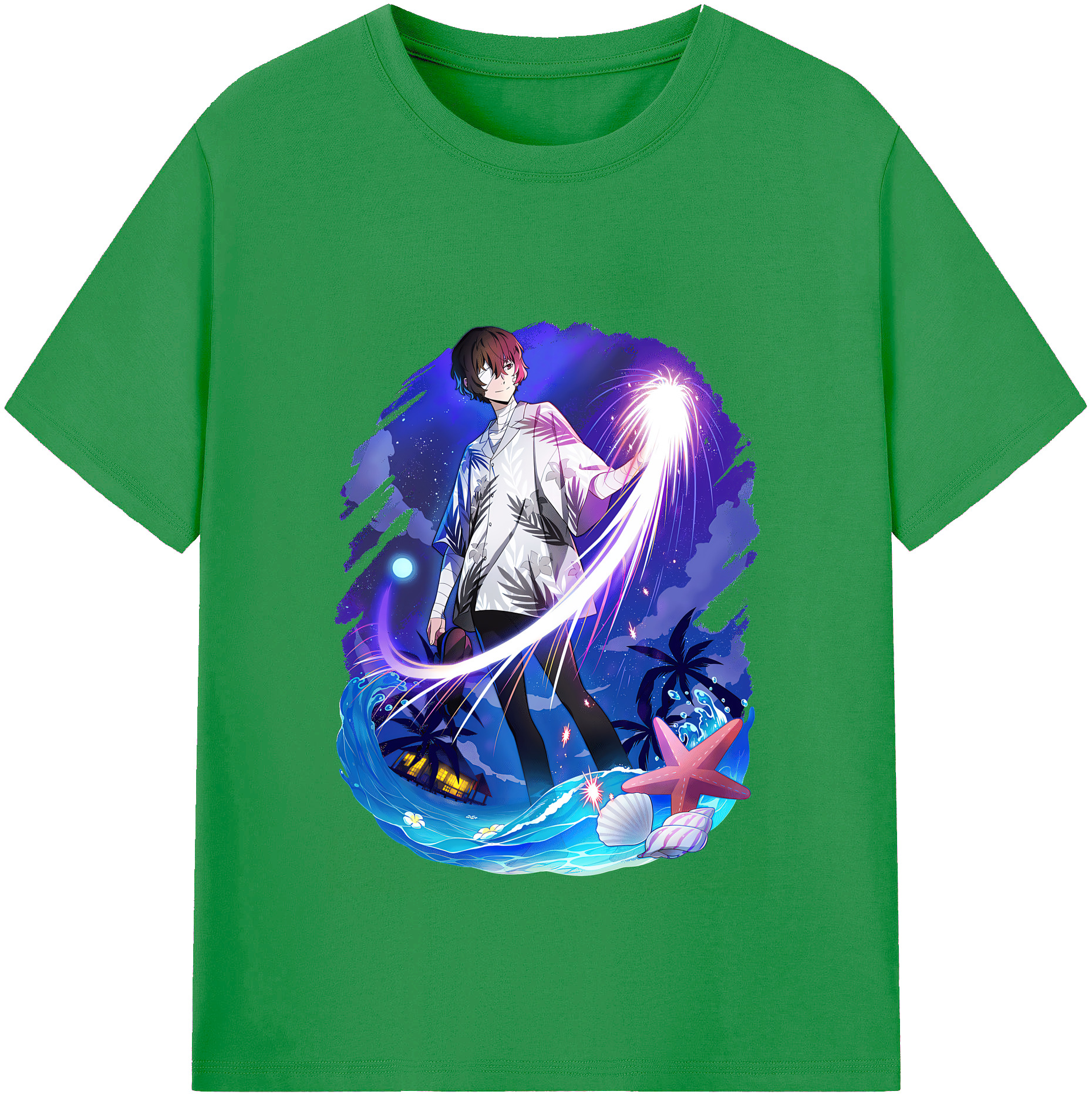 （画像用） 文豪ストレイドッグス Bungo Stray Dogs レディースカジュアルプリントTシャツ（綿100％）