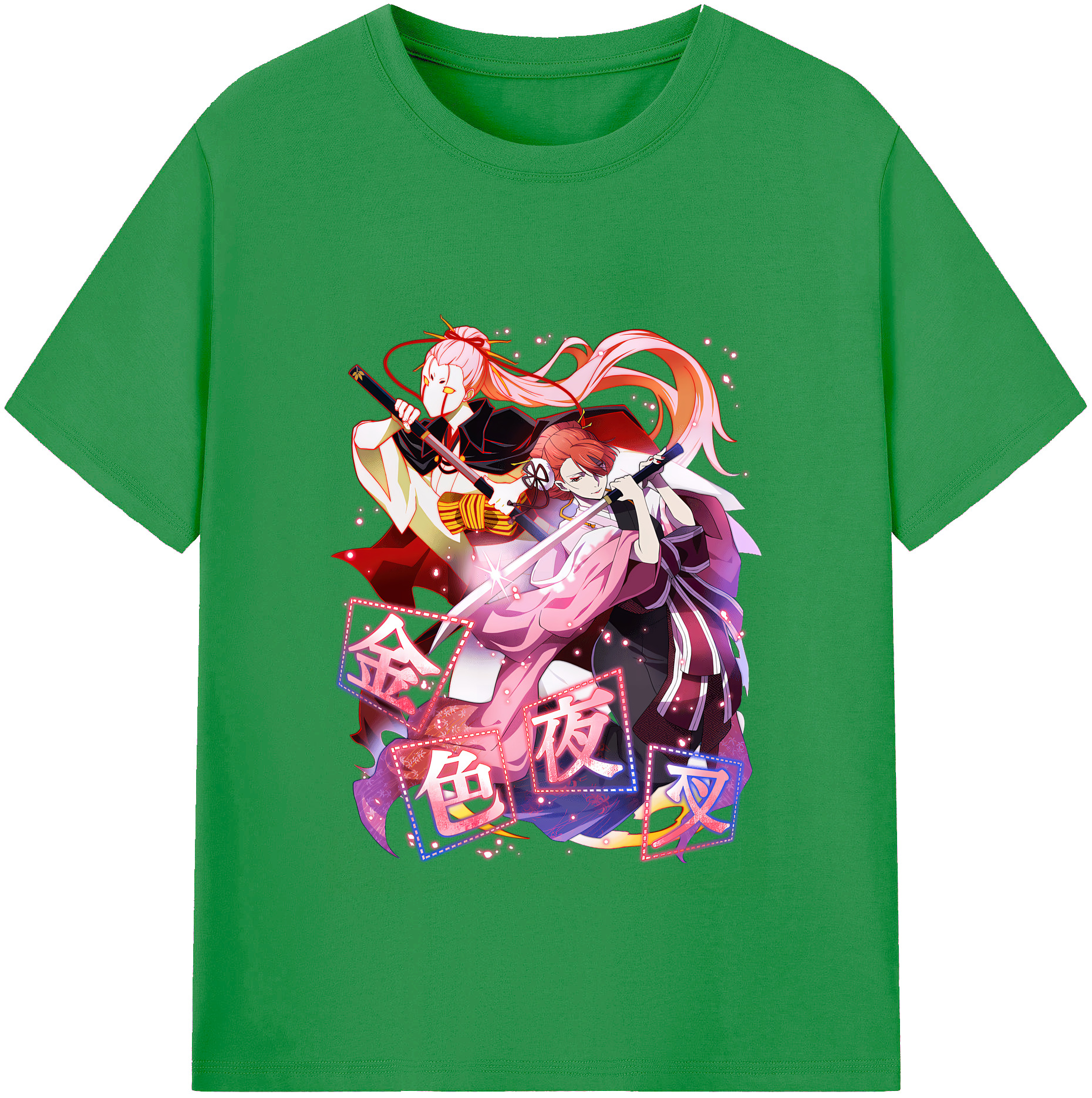 （画像用） 文豪ストレイドッグス Bungo Stray Dogs レディースカジュアルプリントTシャツ（綿100％）
