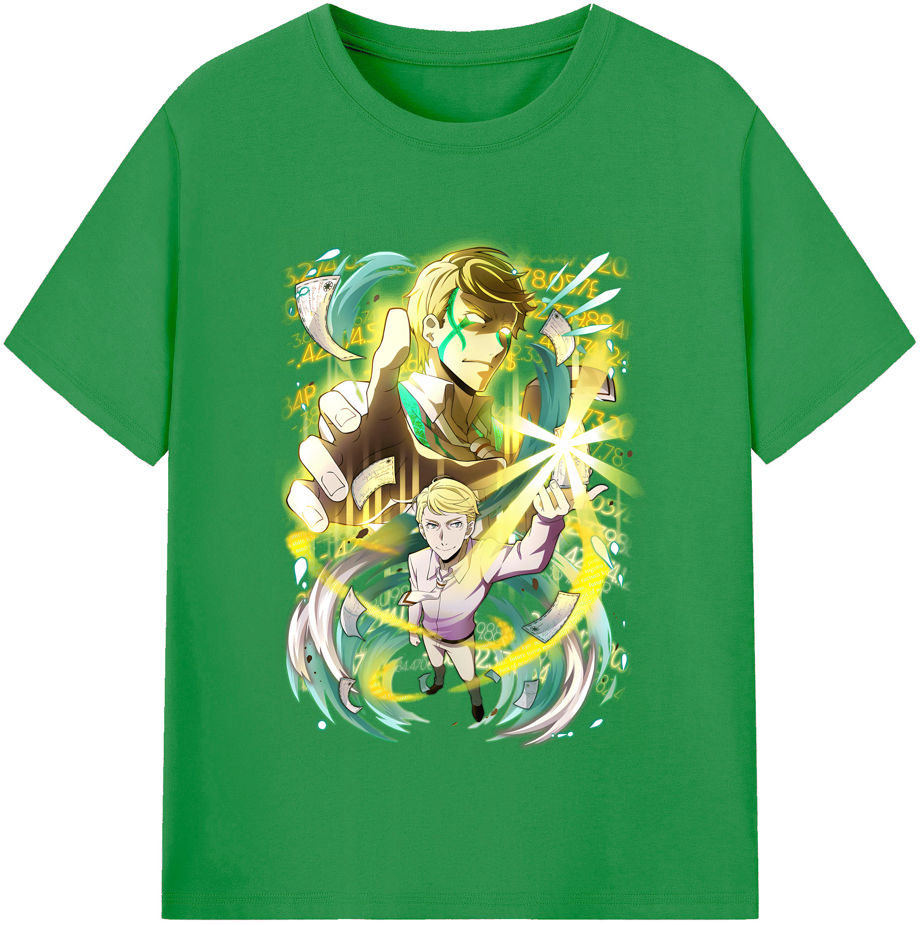 （画像用） 文豪ストレイドッグス Bungo Stray Dogs レディースカジュアルプリントTシャツ（綿100％）