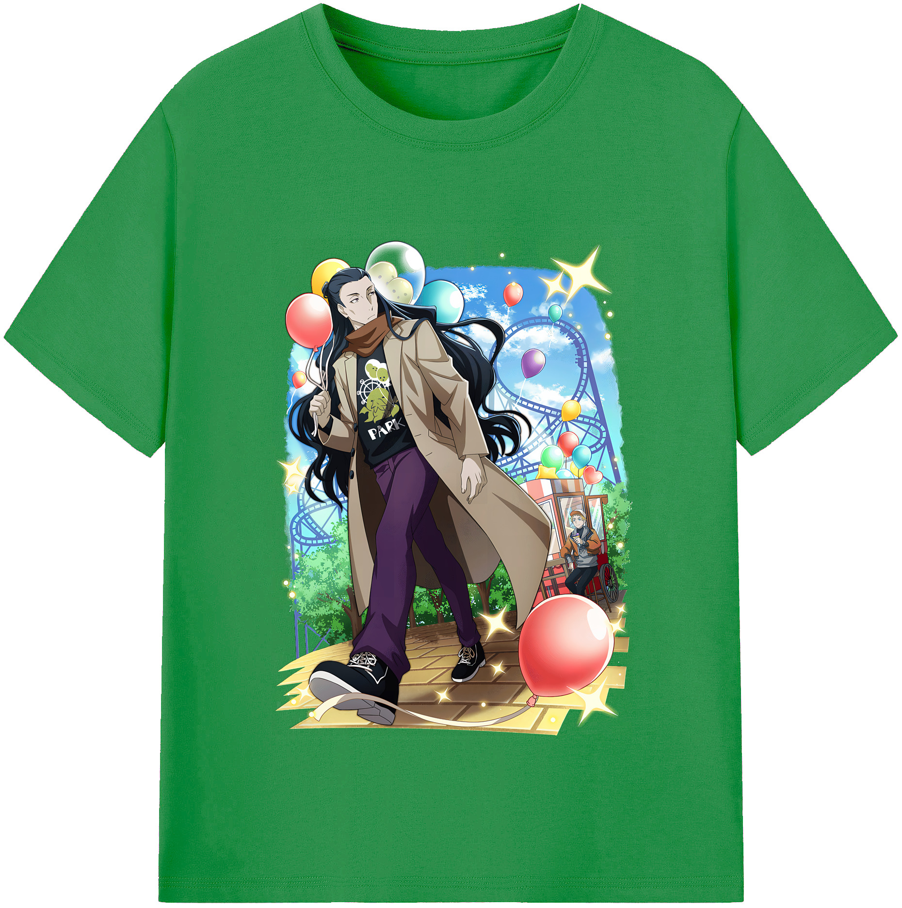 （画像用） 文豪ストレイドッグス Bungo Stray Dogs レディースカジュアルプリントTシャツ（綿100％）