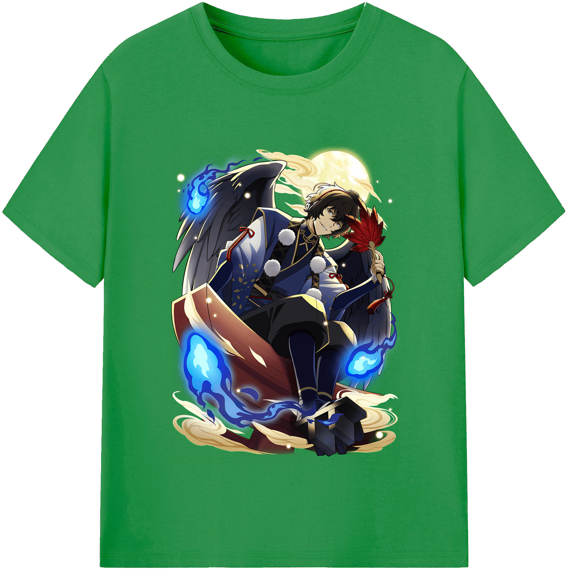 （画像用） 文豪ストレイドッグス Bungo Stray Dogs レディースカジュアルプリントTシャツ（綿100％）