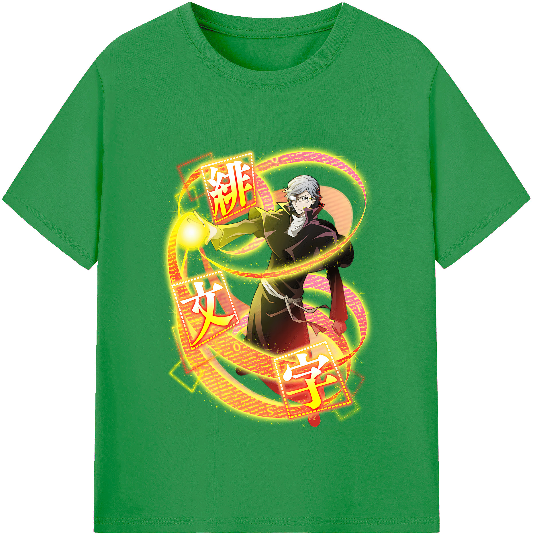 （画像用） 文豪ストレイドッグス Bungo Stray Dogs レディースカジュアルプリントTシャツ（綿100％）