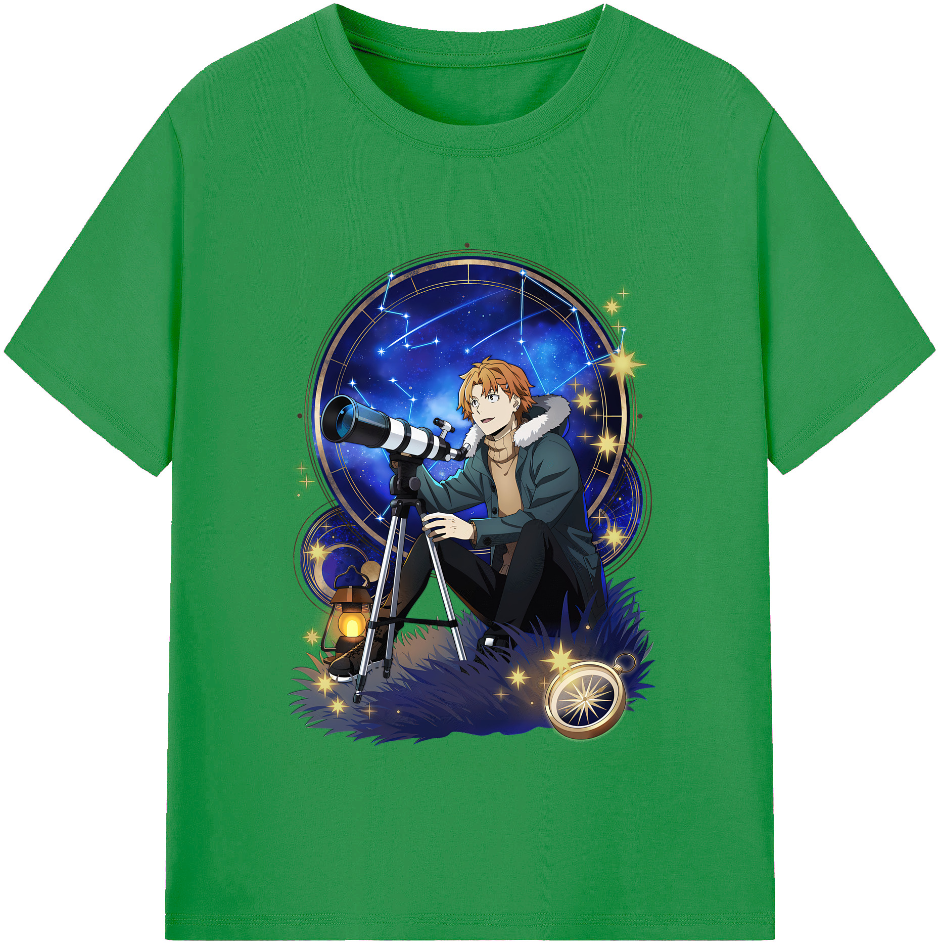 （画像用） 文豪ストレイドッグス Bungo Stray Dogs レディースカジュアルプリントTシャツ（綿100％）
