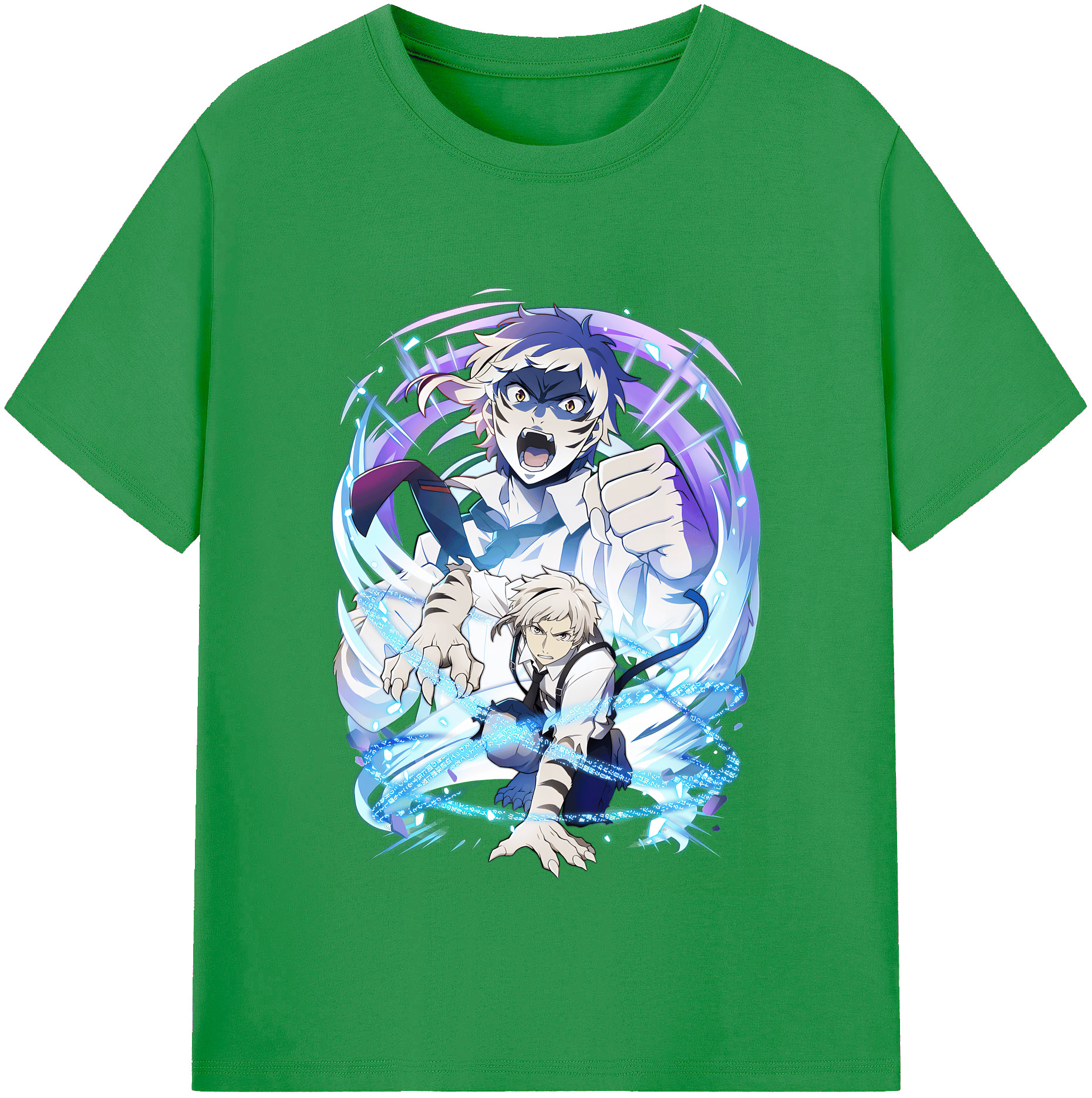 （画像用） 文豪ストレイドッグス Bungo Stray Dogs レディースカジュアルプリントTシャツ（綿100％）