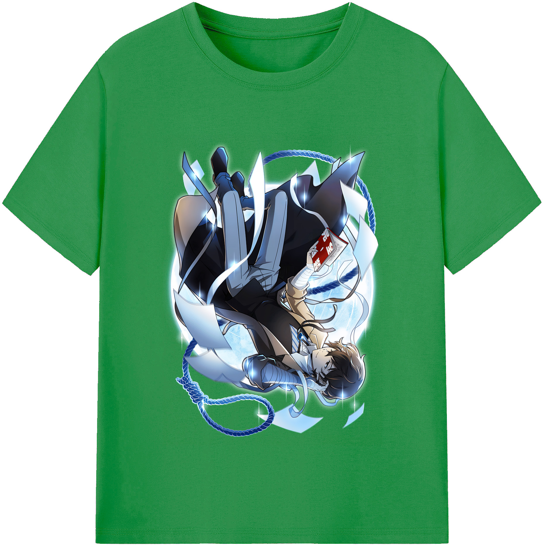 （画像用） 文豪ストレイドッグス Bungo Stray Dogs レディースカジュアルプリントTシャツ（綿100％）