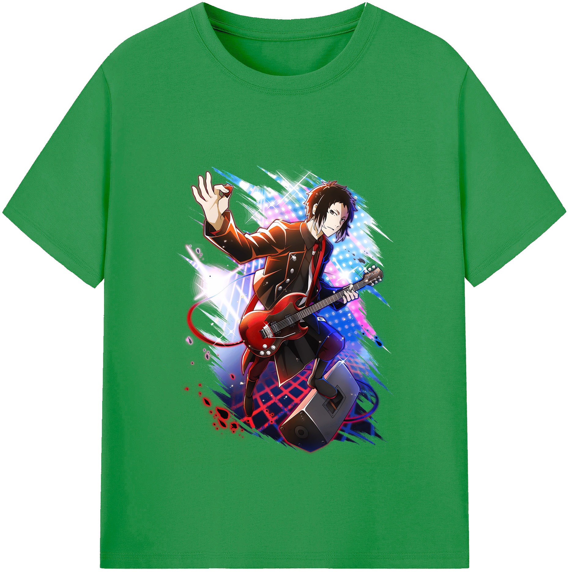 （画像用） 文豪ストレイドッグス Bungo Stray Dogs レディースカジュアルプリントTシャツ（綿100％）