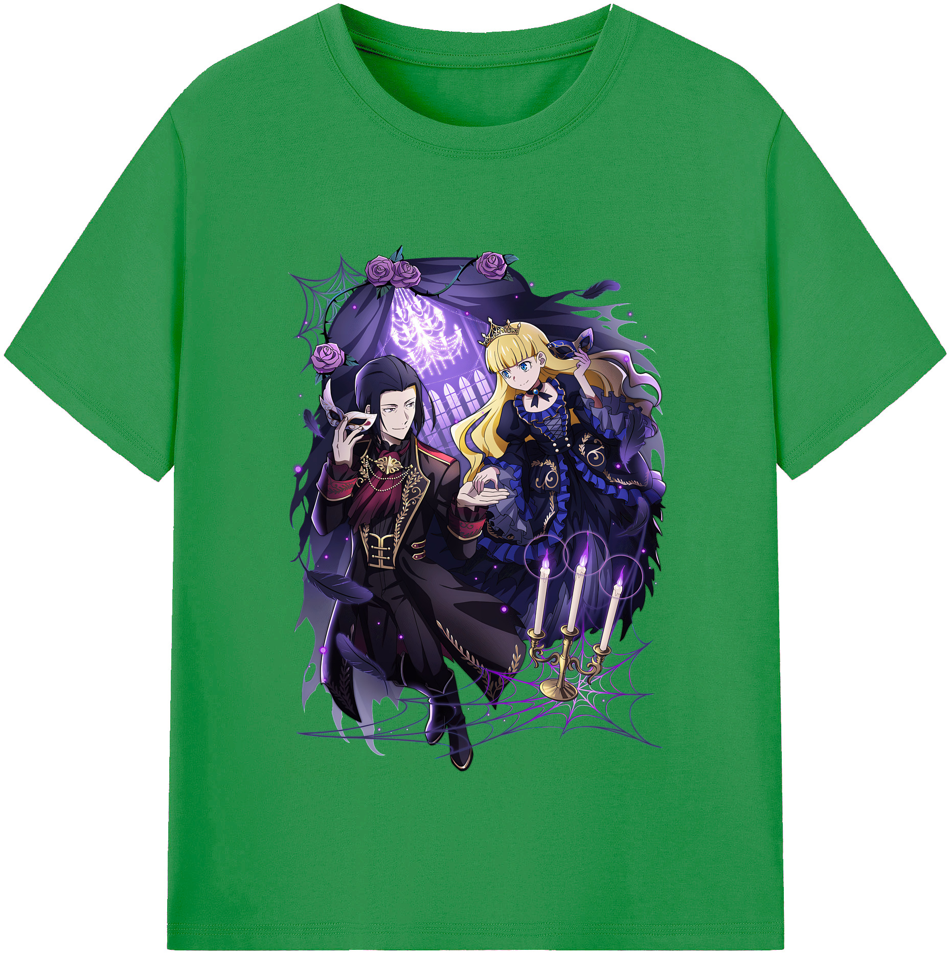 （画像用） 文豪ストレイドッグス Bungo Stray Dogs レディースカジュアルプリントTシャツ（綿100％）
