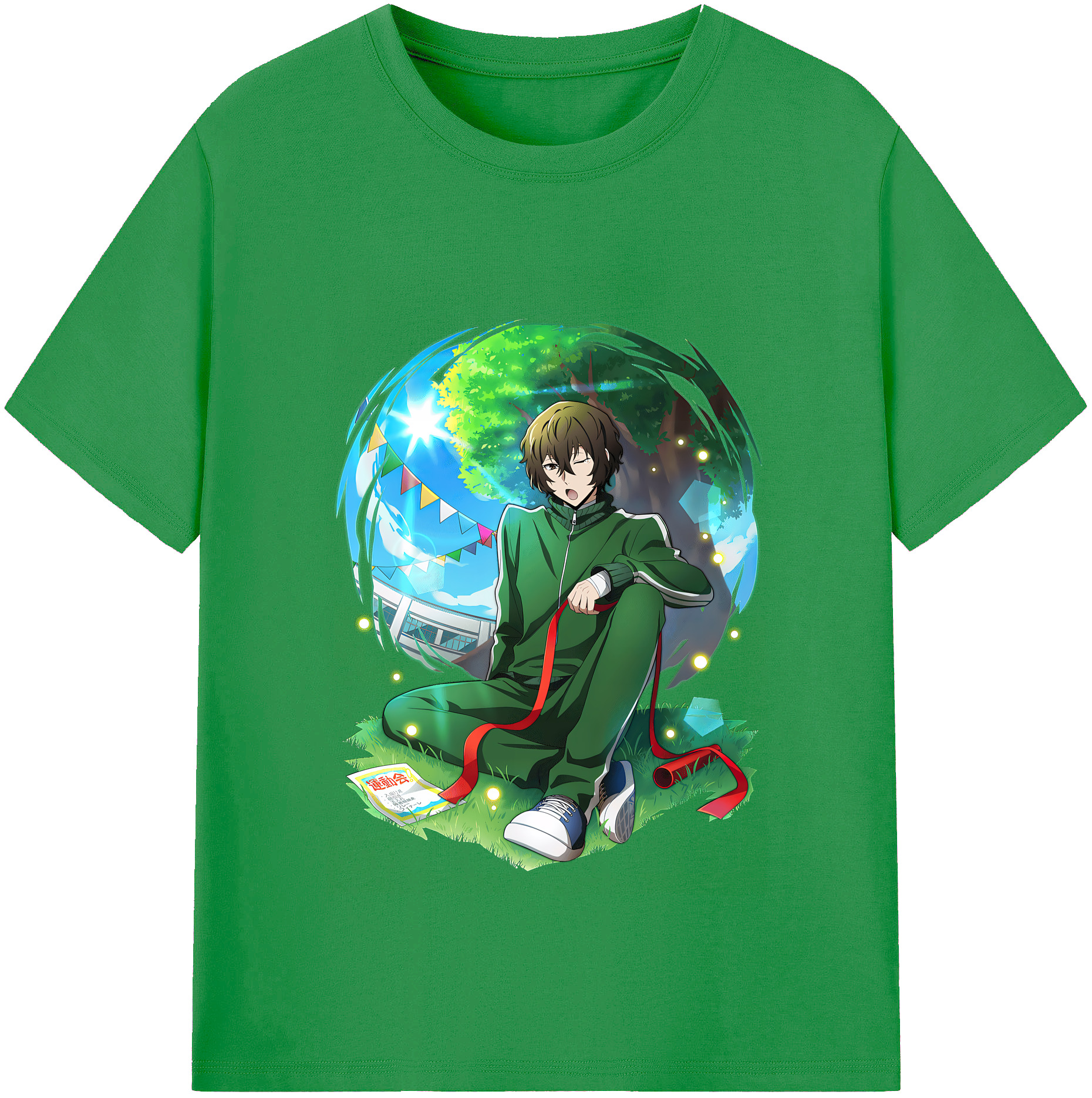 （画像用） 文豪ストレイドッグス Bungo Stray Dogs レディースカジュアルプリントTシャツ（綿100％）