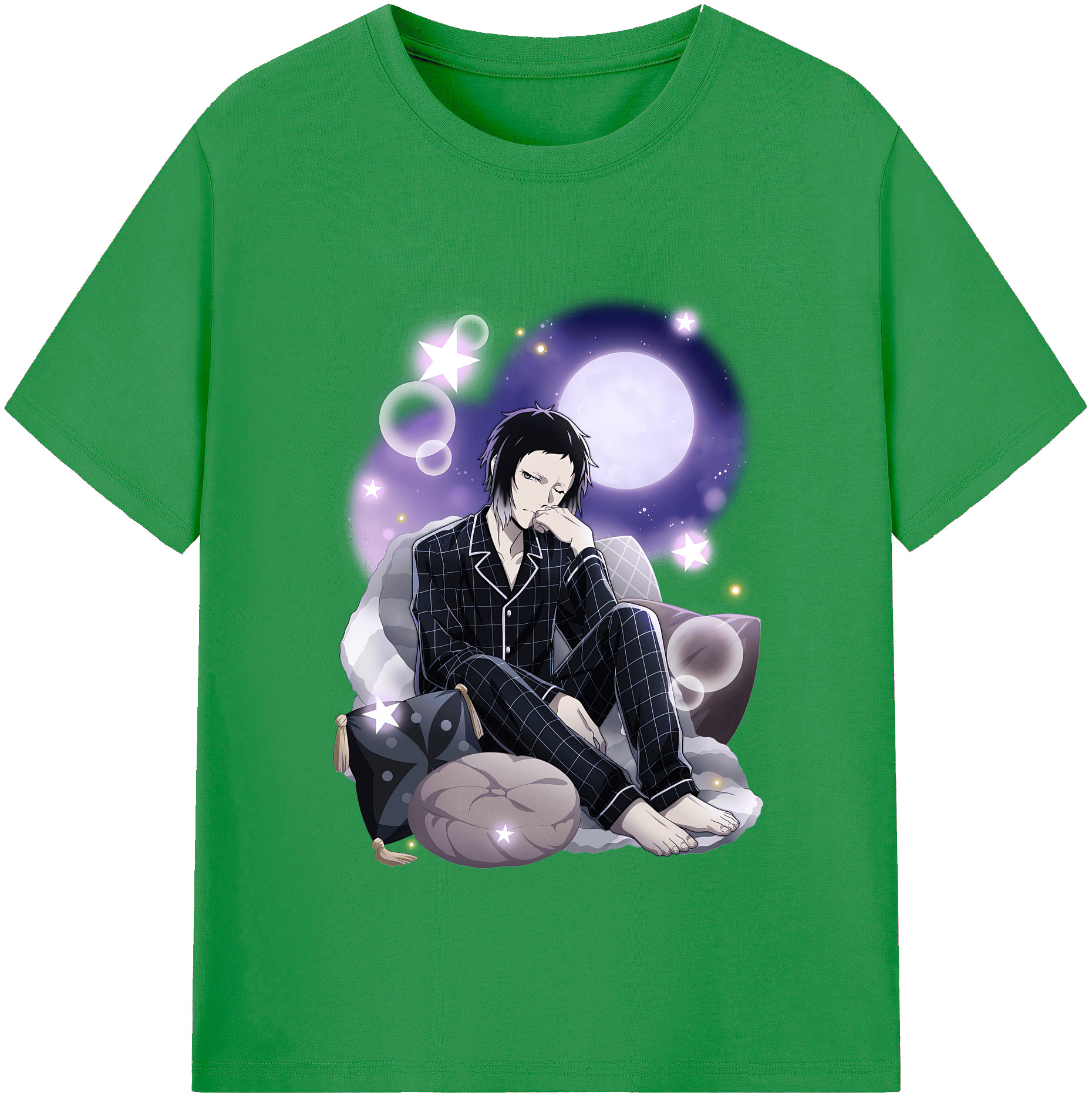 （画像用） 文豪ストレイドッグス Bungo Stray Dogs レディースカジュアルプリントTシャツ（綿100％）