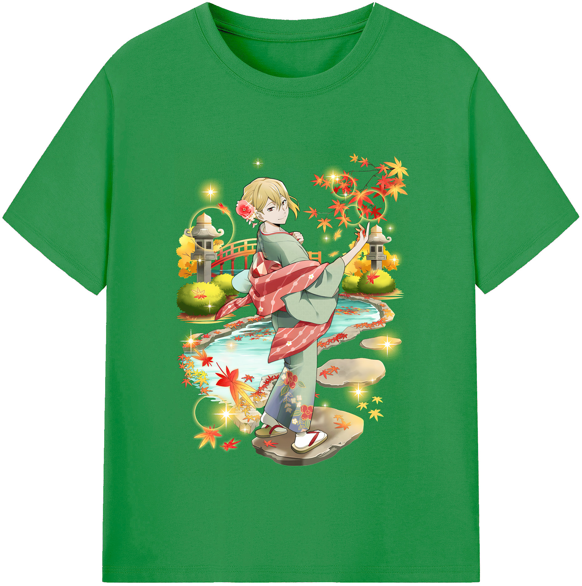 （画像用） 文豪ストレイドッグス Bungo Stray Dogs レディースカジュアルプリントTシャツ（綿100％）