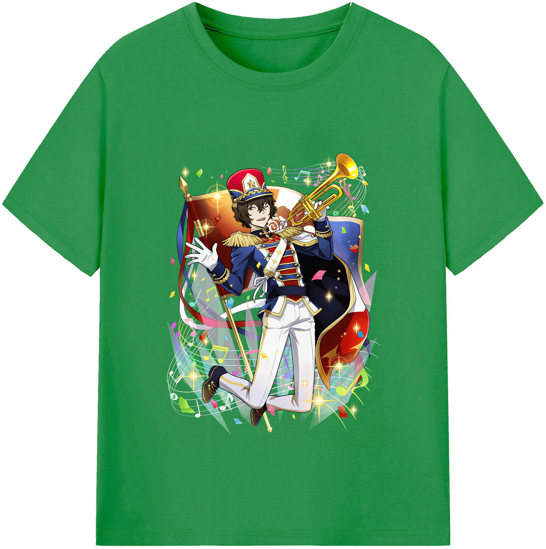 （画像用） 文豪ストレイドッグス Bungo Stray Dogs レディースカジュアルプリントTシャツ（綿100％）