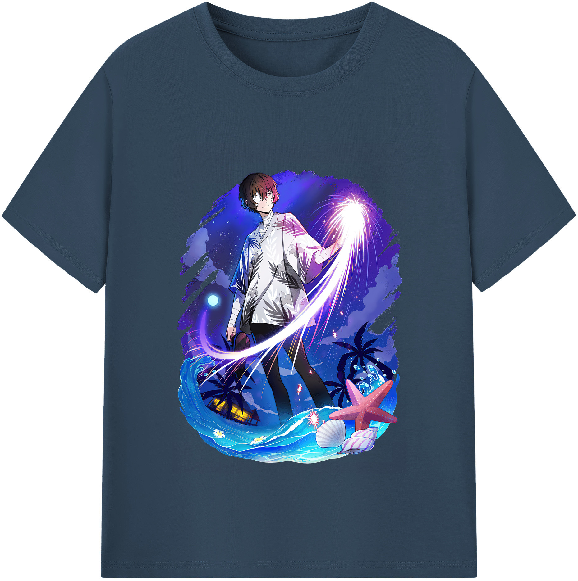 （画像用） 文豪ストレイドッグス Bungo Stray Dogs レディースカジュアルプリントTシャツ（綿100％）