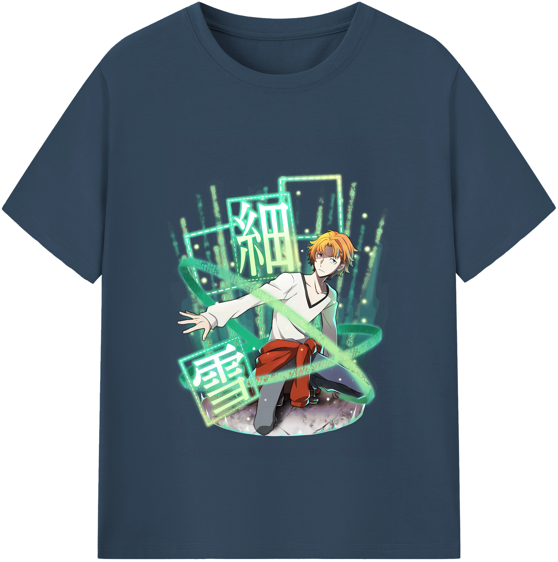 （画像用） 文豪ストレイドッグス Bungo Stray Dogs レディースカジュアルプリントTシャツ（綿100％）