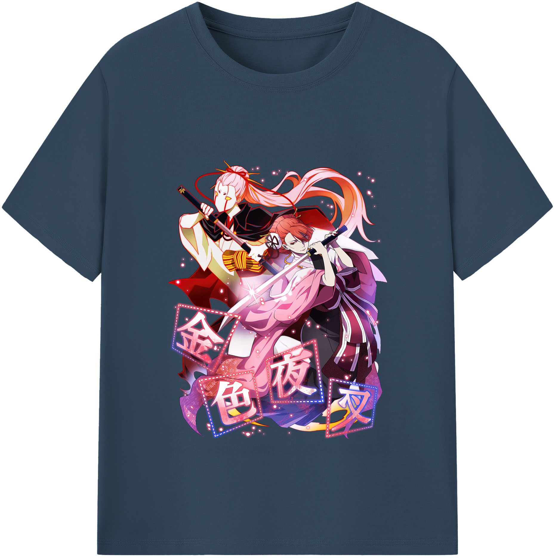 （画像用） 文豪ストレイドッグス Bungo Stray Dogs レディースカジュアルプリントTシャツ（綿100％）